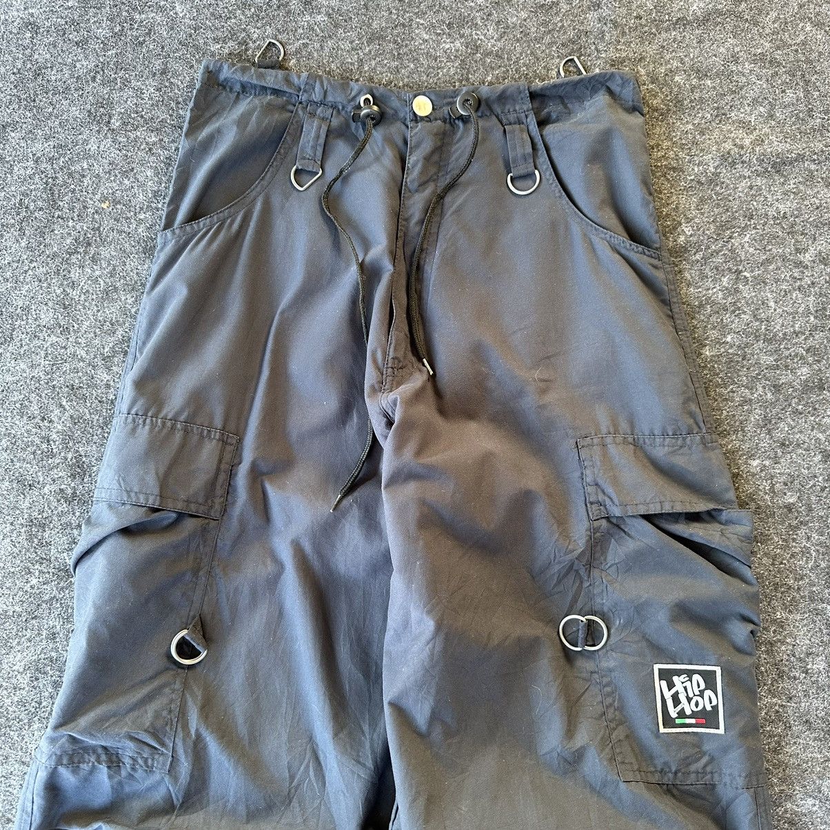 Vintage Vintage Anniluce Italy Hip Hop Baggy Nylon Pant D561 Size US 29 - 2 Thumbnail