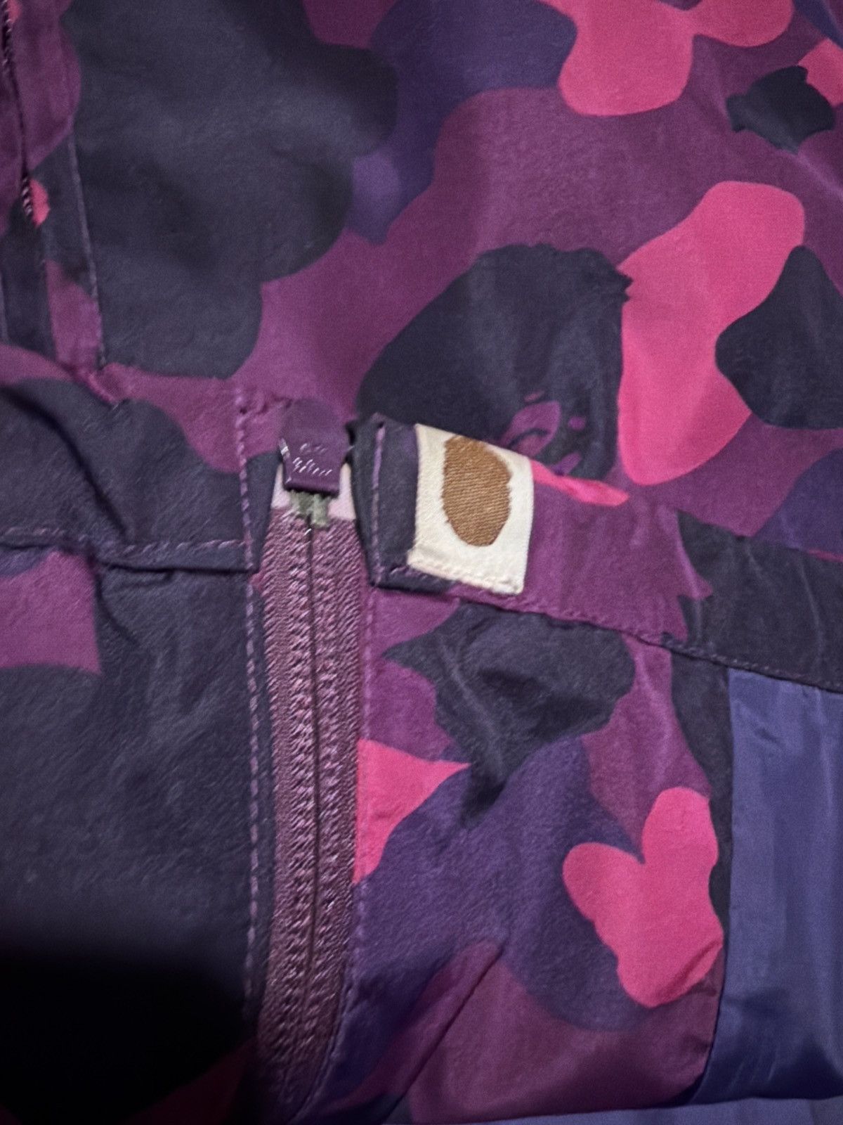 Bape Bape Purple Camo Windbreaker Size US M / EU 48-50 / 2 - 6 Thumbnail