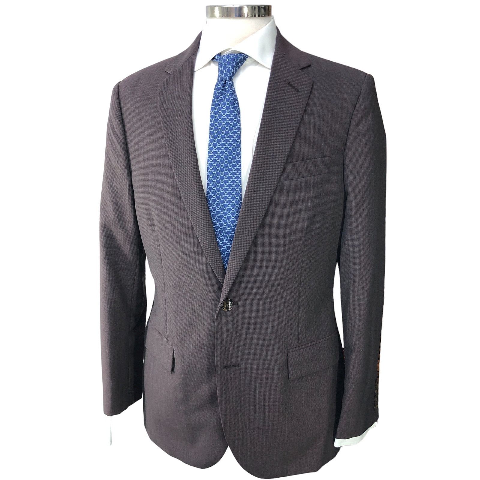 J.Crew J Crew Factory Mens Size 40R Thompson Sport Coat Wool Brown Size 40R - 1 Thumbnail