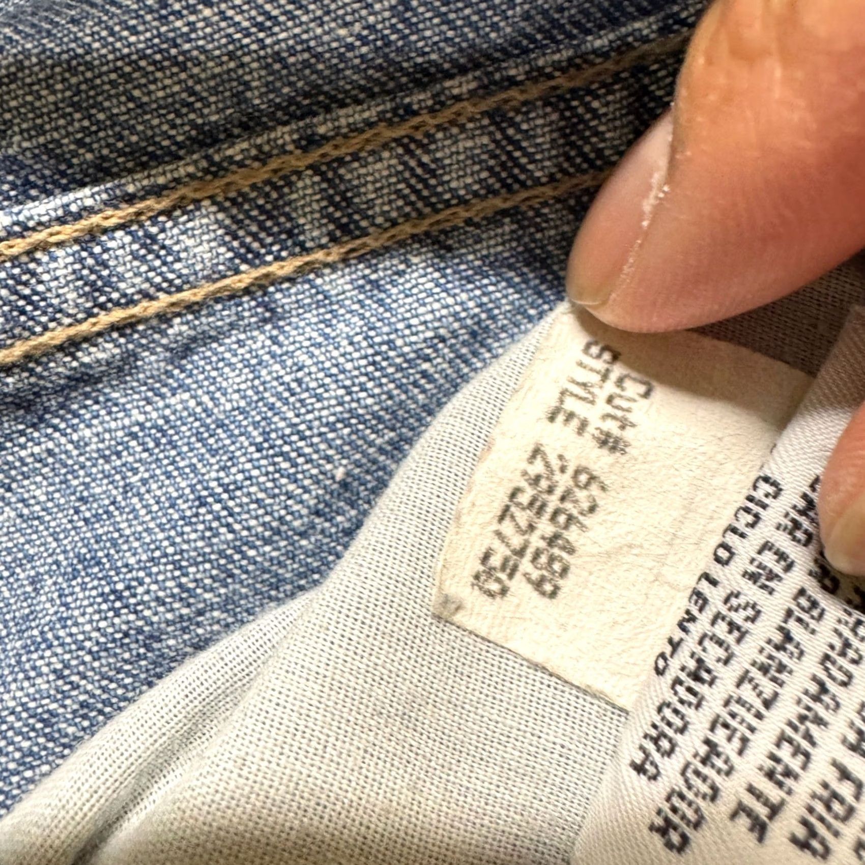 Vintage VINTAGE LEI Jeans Woman Dark Wash Flare Leg Denim Pants Cotton Size 8 Wide Leg Jeans Womens Size 30" / US 8 / IT 44 - 6 Thumbnail
