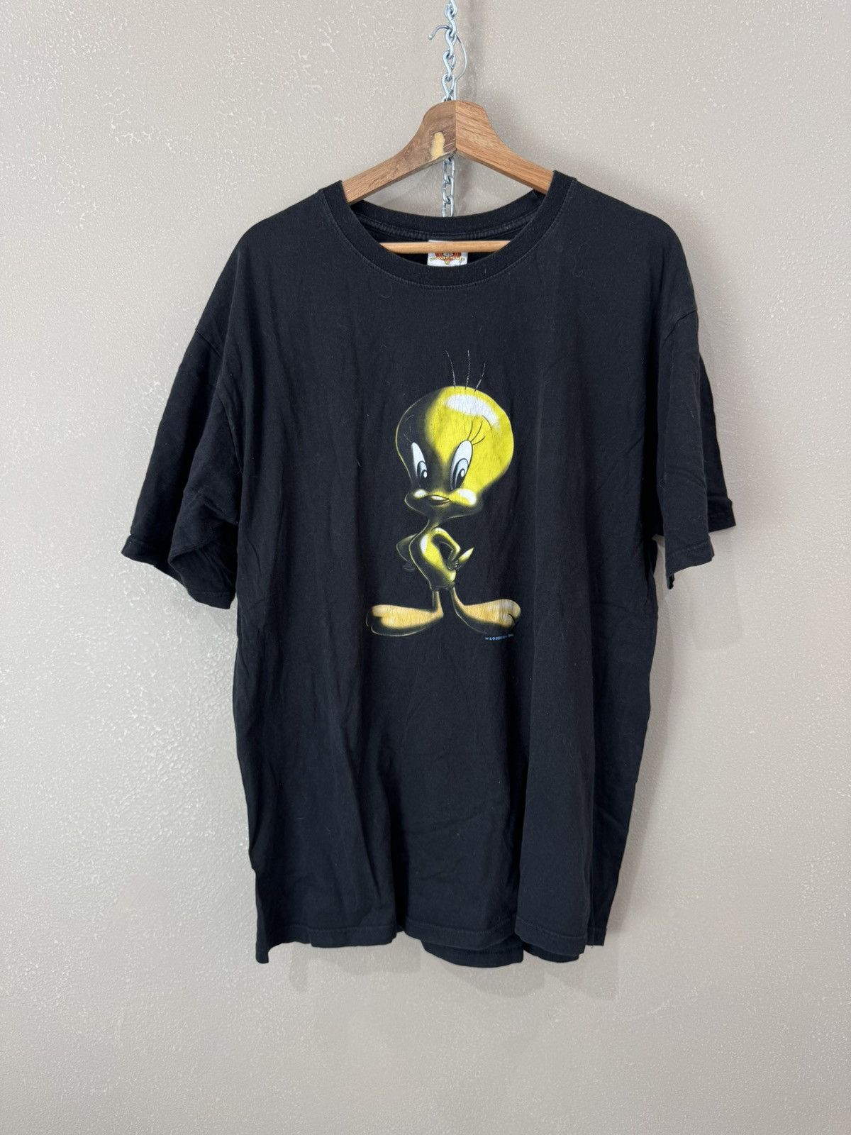 Cartoon Network Tweety 90s Looney Tunes Vintage Cartoon Big Head T Shirt XL Size US XL / EU 56 / 4 - 1 Thumbnail