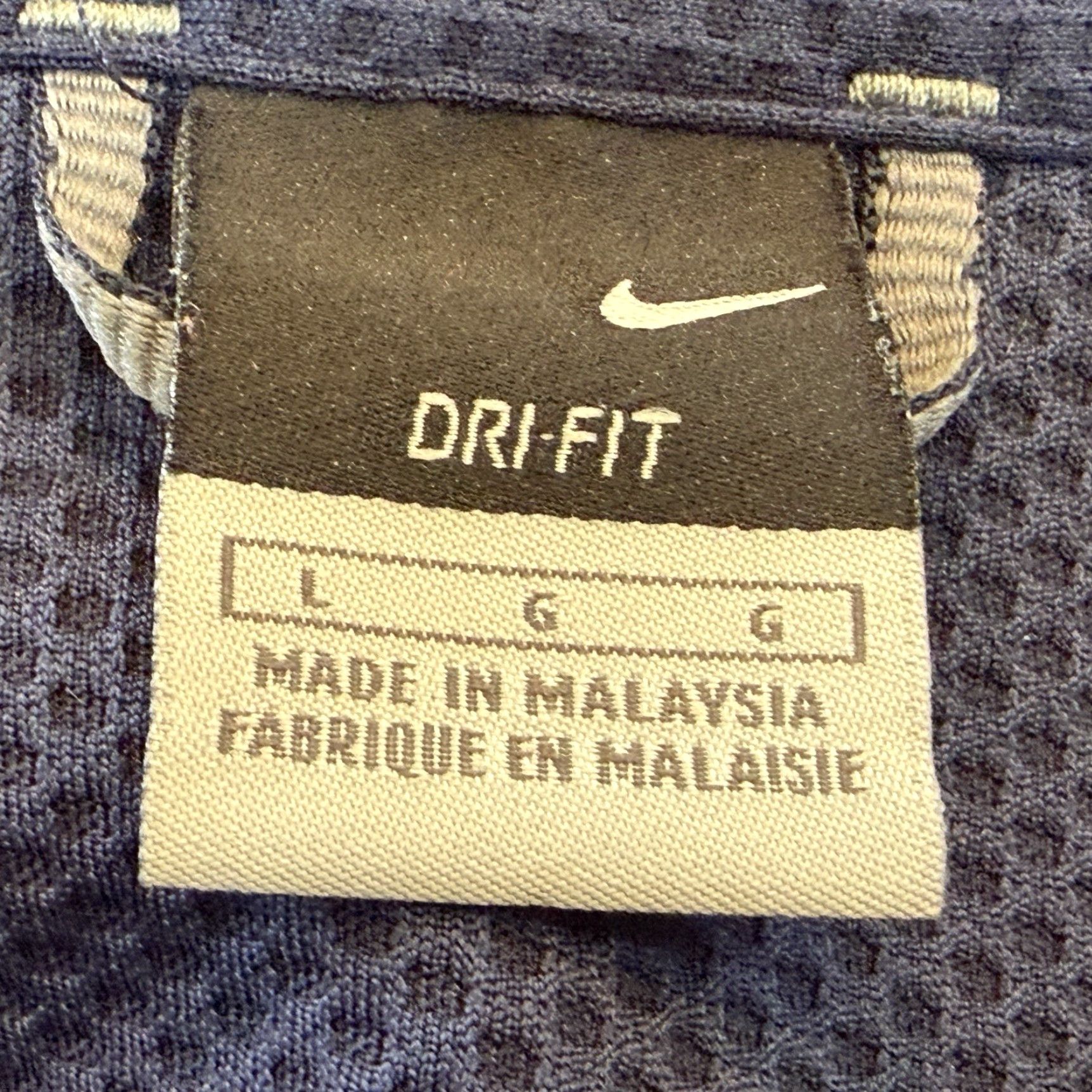 Nike Nike Dri-Fit Jacket Mens Large Blue Full Zip Lightweight Long Sleeve Pockets Outdoor Activewear Size US L / EU 52-54 / 3 - 5 Thumbnail