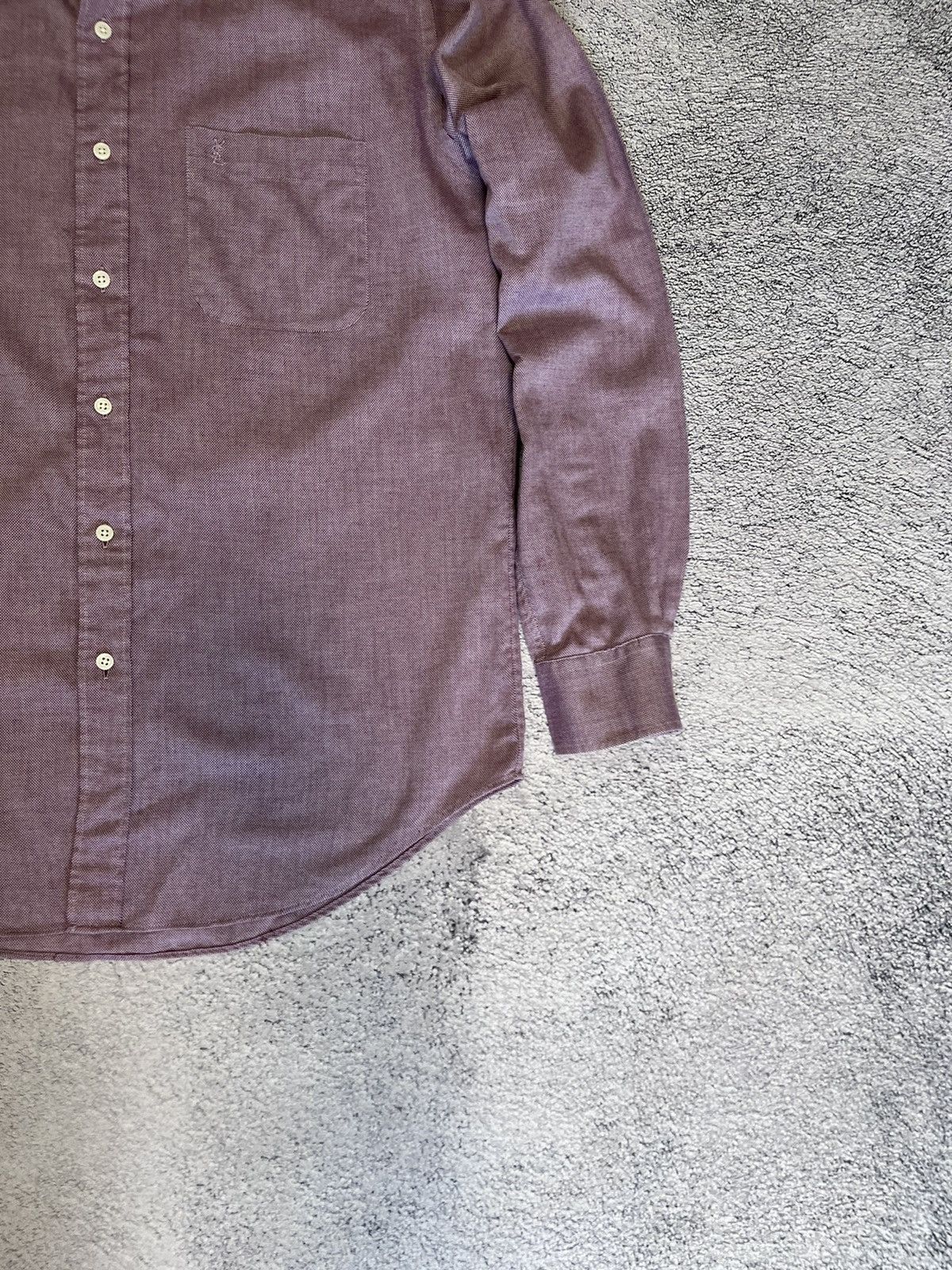 Yves Saint Laurent YSL Men’s Shirt Size 39/15.5 Pink Embroidered Logo Vintage Size US L / EU 52-54 / 3 - 7 Thumbnail