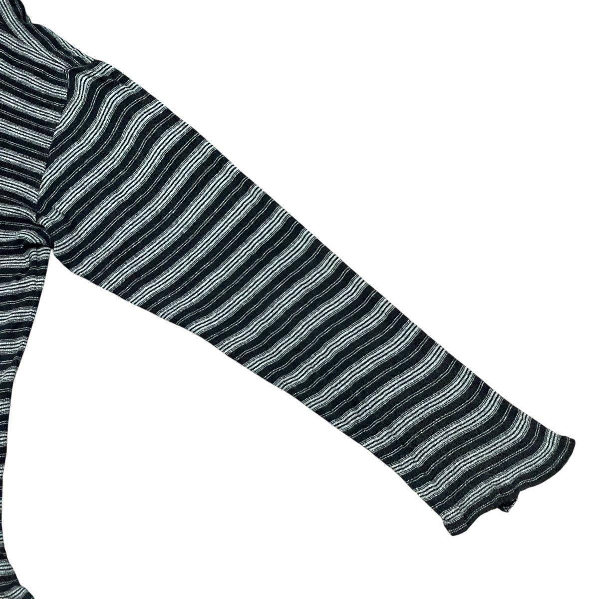 agnes b. Vintage Agnes B Homme Paris Turtleneck Stripe Long Sleeve Size US XL / EU 56 / 4 - 11 Thumbnail