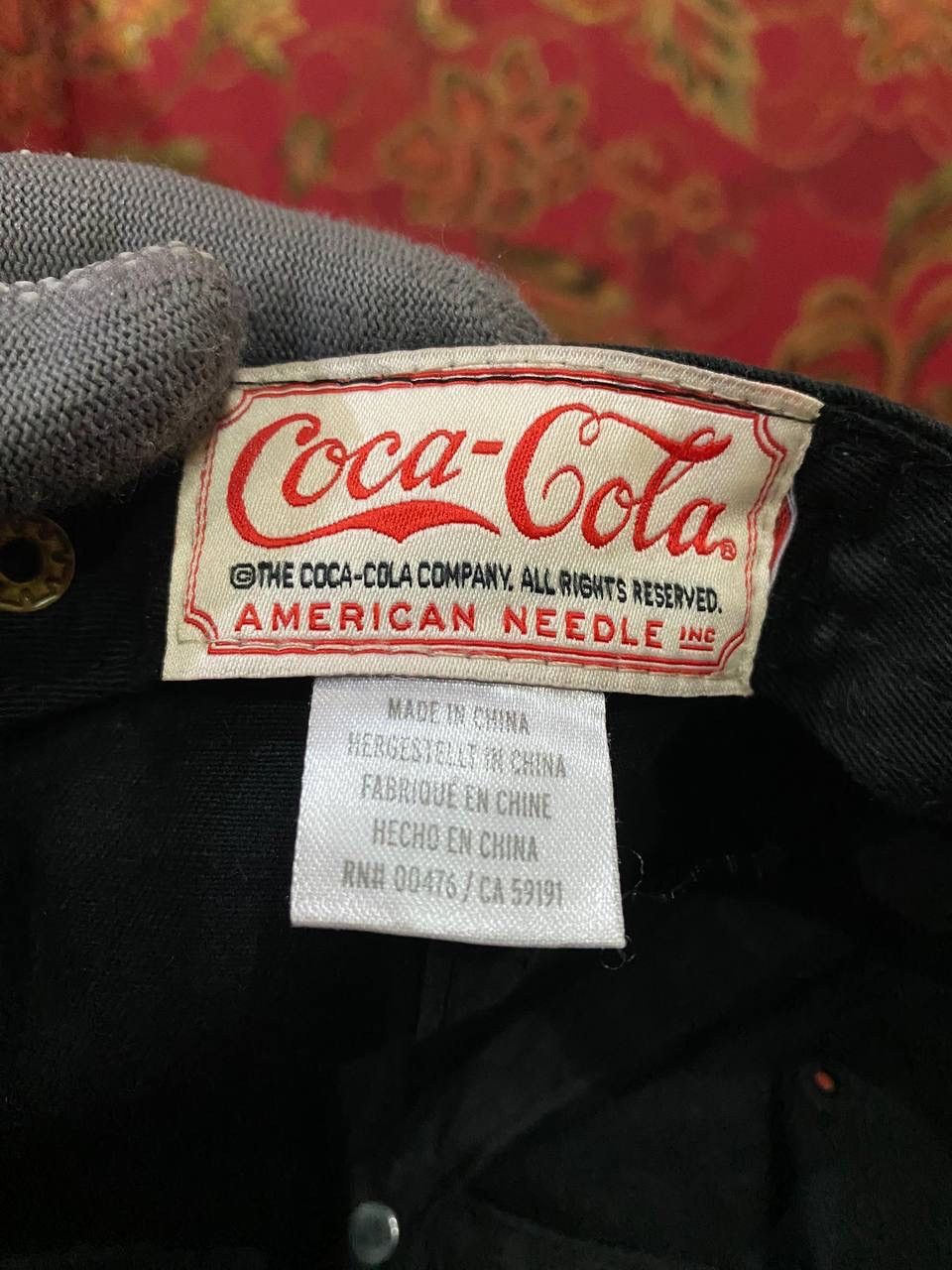 Coca Cola Vintage America Needle Coca Cola Trucker Cap Size ONE SIZE - 8 Thumbnail