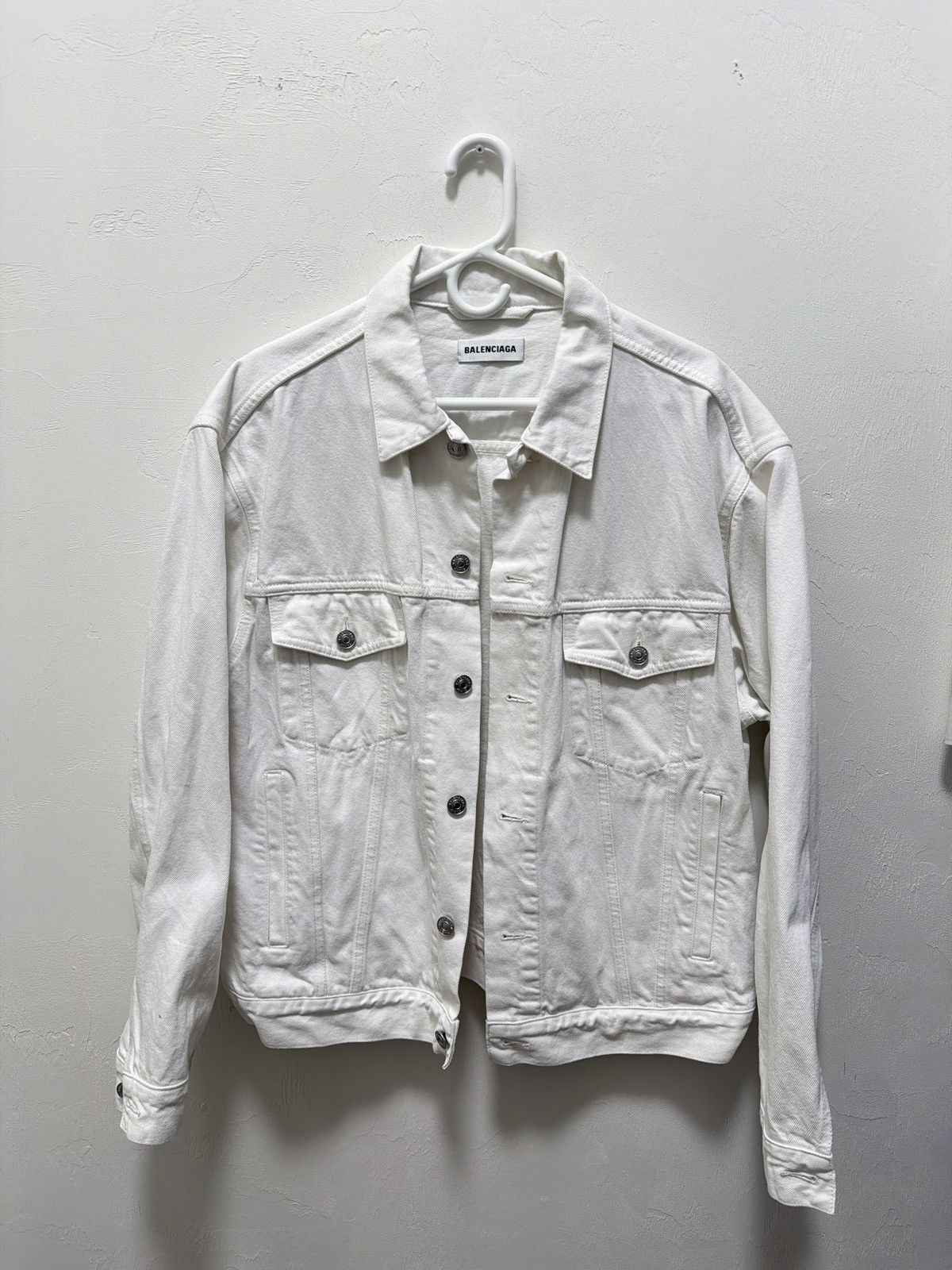 Balenciaga Balenciaga Denim Jacket Size US M / EU 48-50 / 2 - 3 Thumbnail