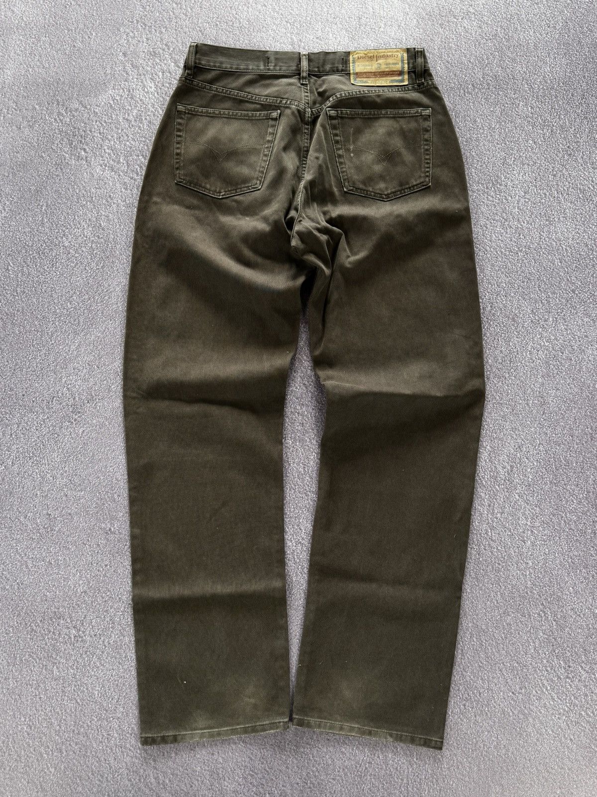 Diesel Diesel Retro Vibe Vintage Brown Stone Washed Pants Size US 33 - 2 Thumbnail