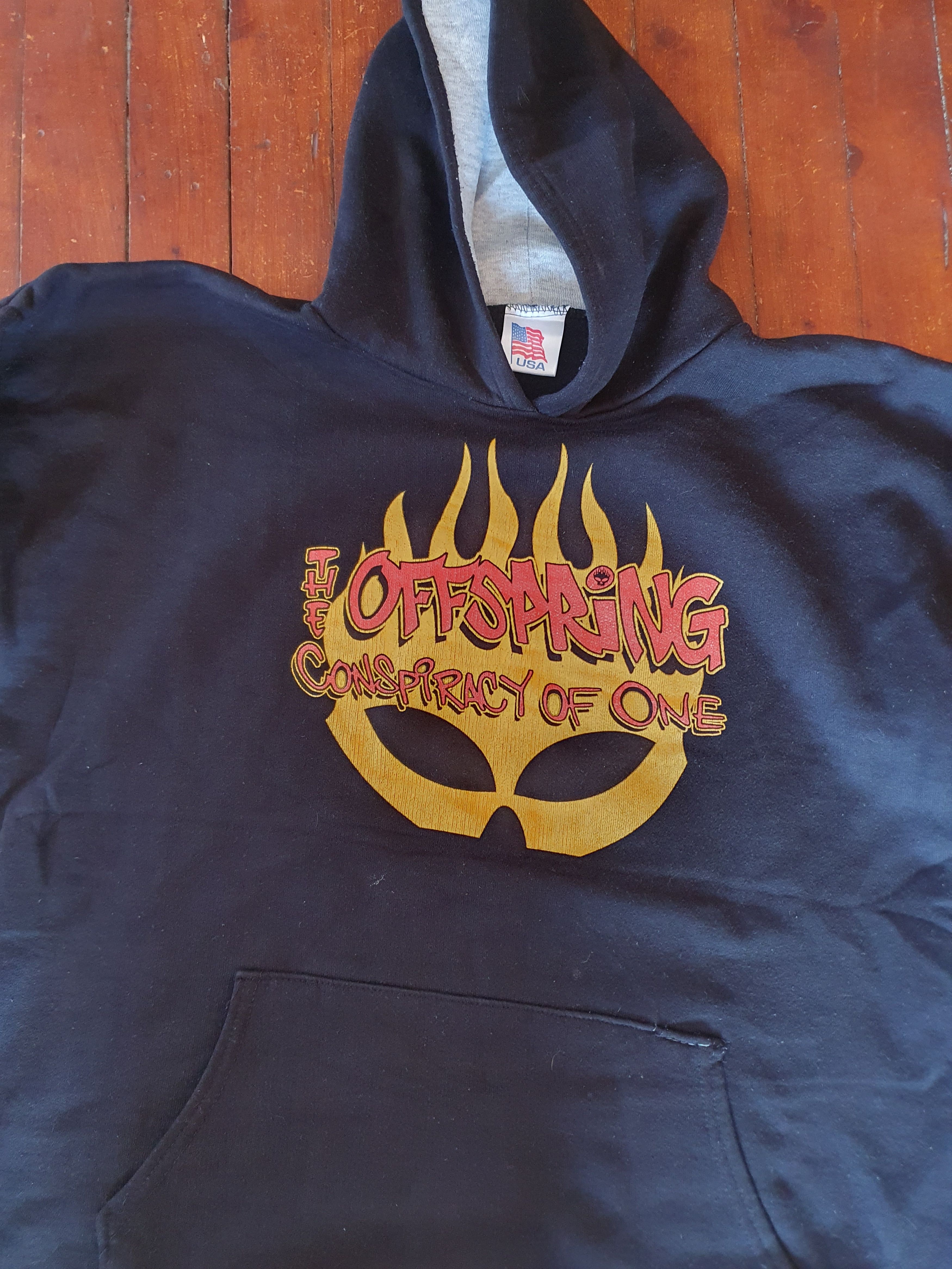 Band Tees The Offspring Conspiracy Of One Vtg Punk Rock Band Hoodie L? Size US L / EU 52-54 / 3 - 5 Thumbnail