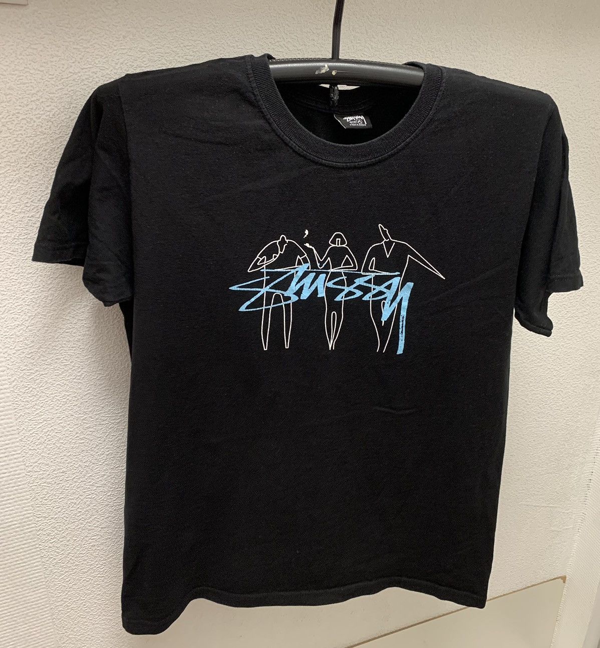 Stussy Stussy vintage big logo black t-shirt oversized M size Size US M / EU 48-50 / 2 - 1 Thumbnail