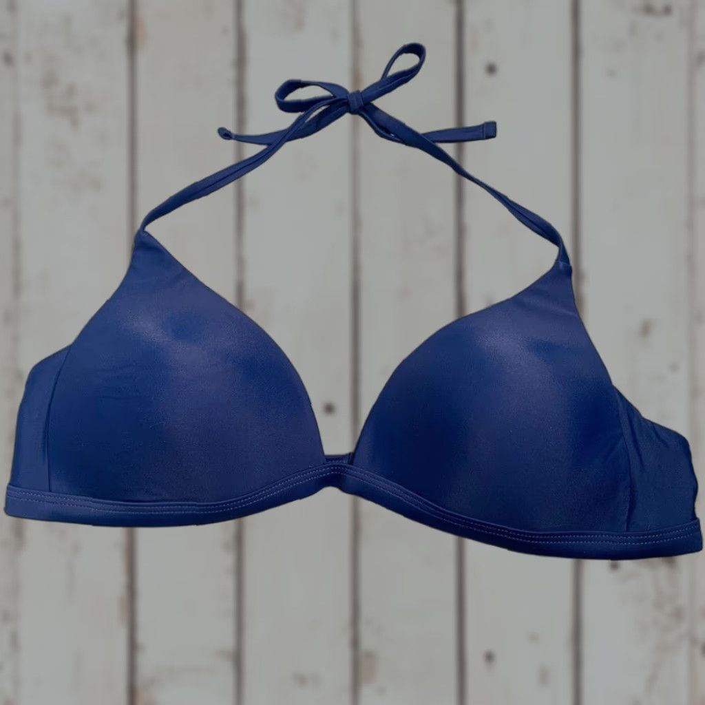 Prana PRana Lexie Top Belize NWT Blue L Bikini Top Women Regular Size Blue L NWT Belize Lexie Top Prana swimsuit top Size L / US 10 / IT 46 - 1 Thumbnail