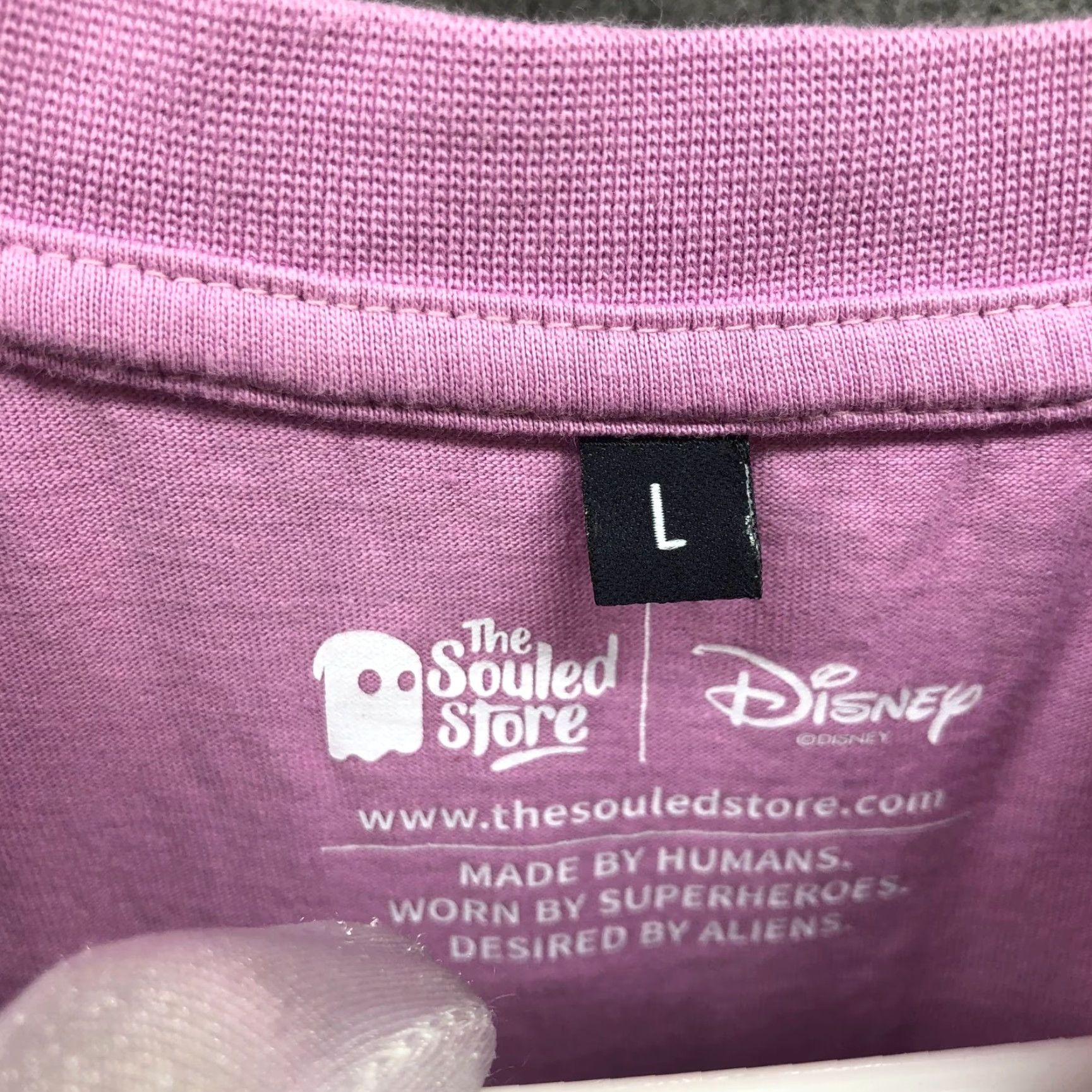 Disney The Souled Store x Disney T Shirt Mens L Mickey Skater Purple Size US L / EU 52-54 / 3 - 5 Thumbnail