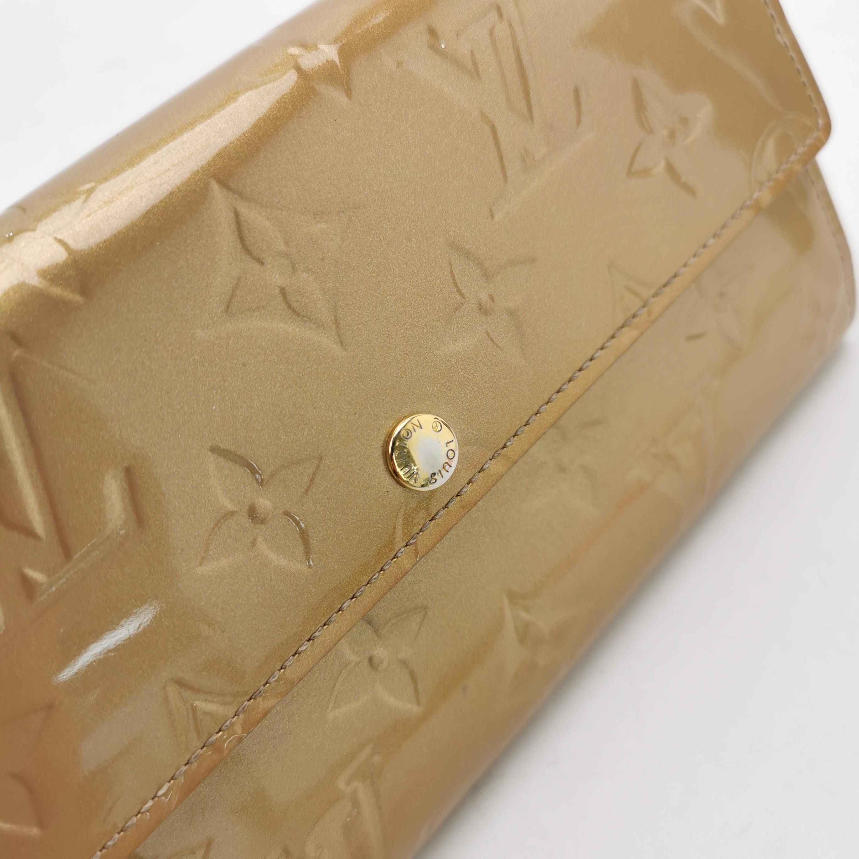 Louis Vuitton Louis Vuitton (LV) Patent leather embossed classic long wal Size ONE SIZE - 5 Thumbnail