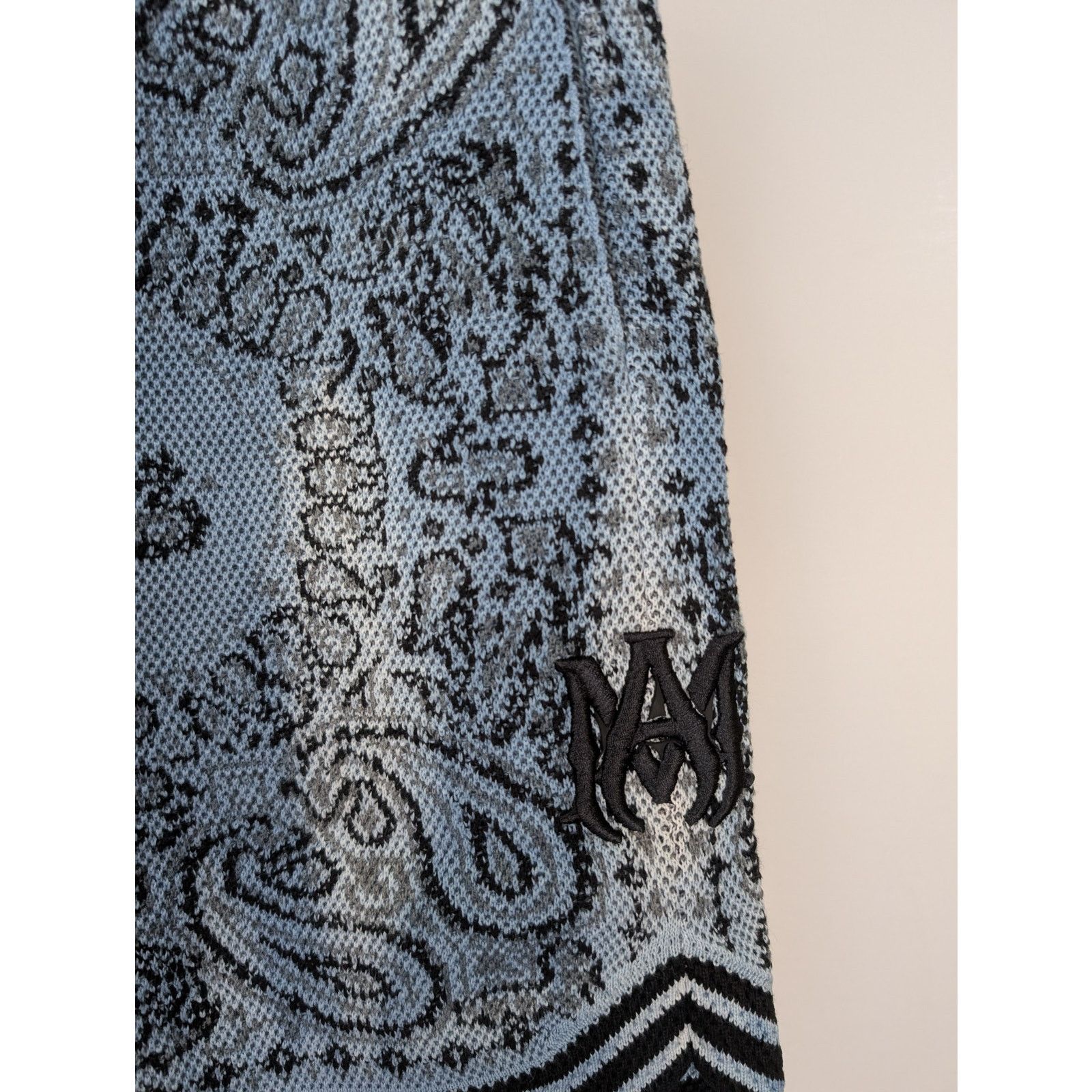 Amiri o1rshd1 Bandana Basketball Short in Blue Size US 36 / EU 52 - 7 Thumbnail
