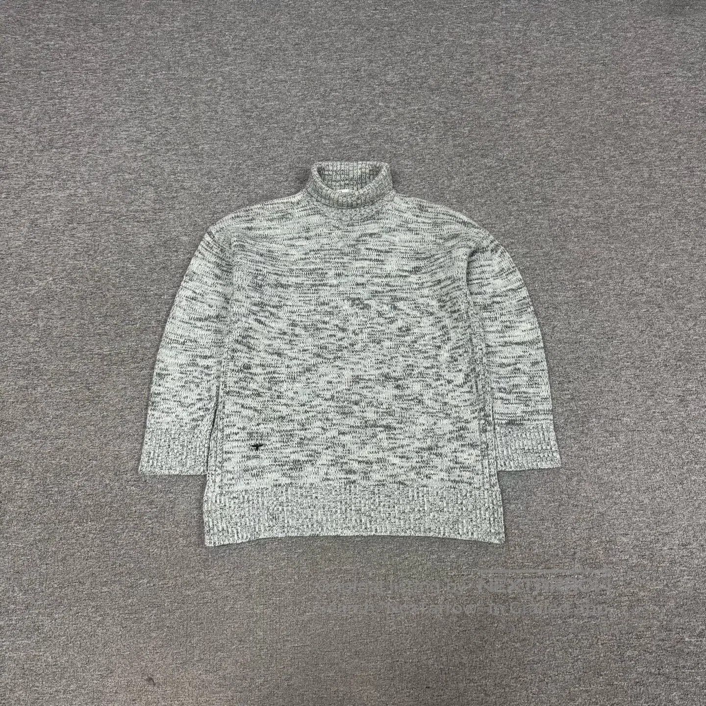 Dior Dior Little bee embroidery logo; high-neck sweater| Size S / US 4 / IT 40 - 1 Thumbnail