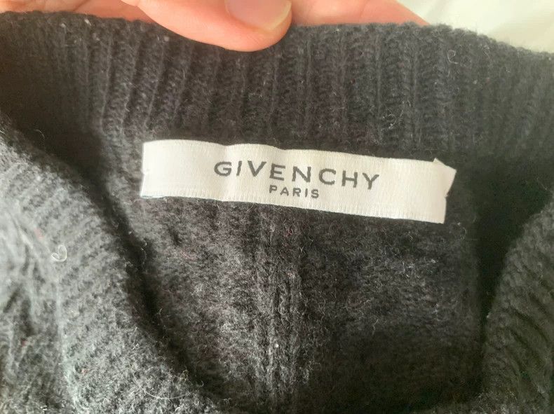 Givenchy Givenchy Cable sleeve sweater Size US S / EU 44-46 / 1 - 3 Thumbnail