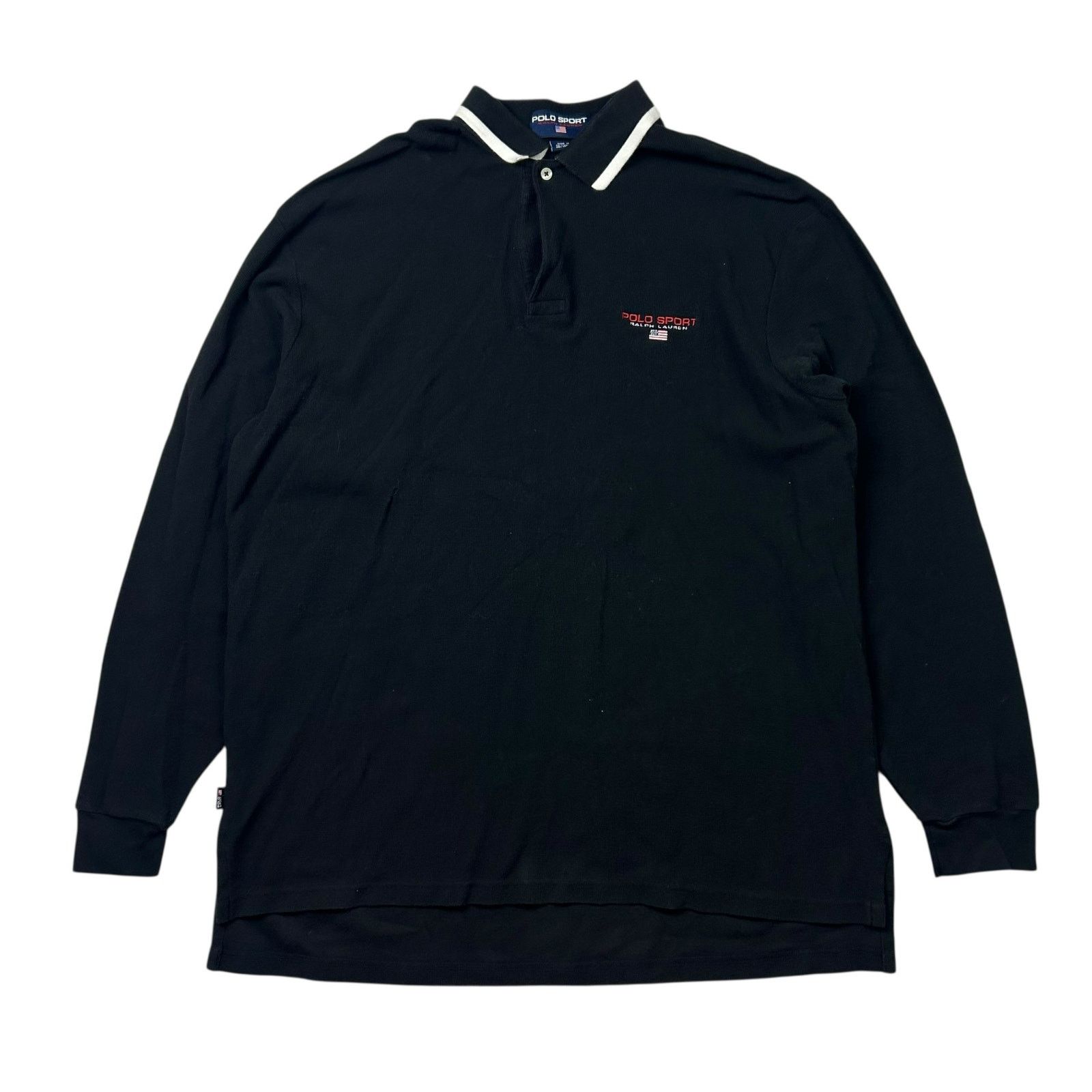 Polo Ralph Lauren × Vintage Vintage Ralph Lauren Polo Shirt Men’s Long Sleeve Size US XL / EU 56 / 4 - 1 Thumbnail