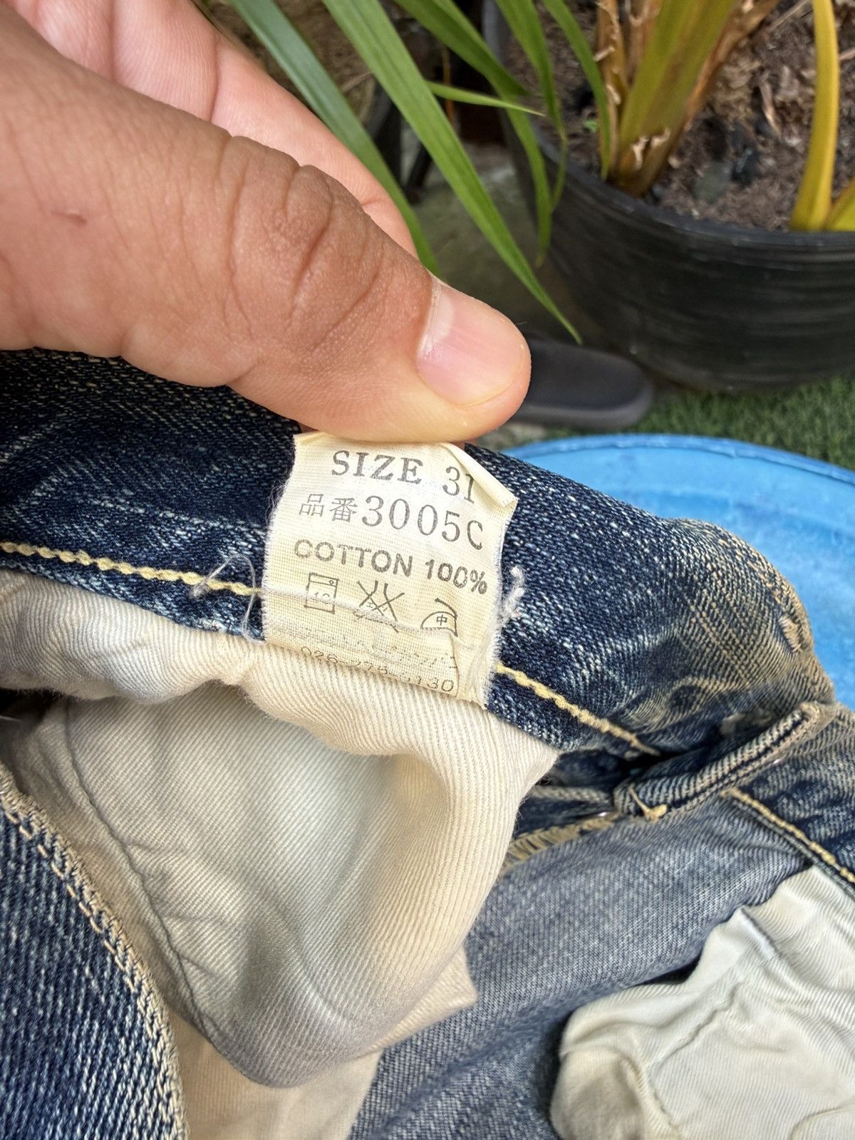 Ten C W30x29 distressed the flat head denime redline japan Size US 30 / EU 46 - 9 Thumbnail