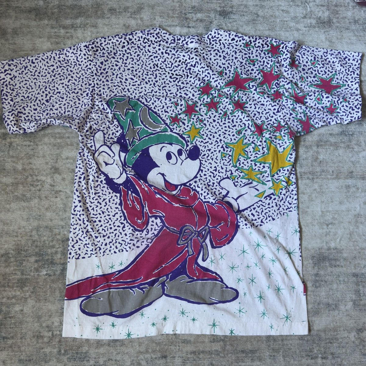 Vintage Vintage Disney Mickey Fantasia All Over Print Tshirt Large Size US L / EU 52-54 / 3 - 2 Thumbnail