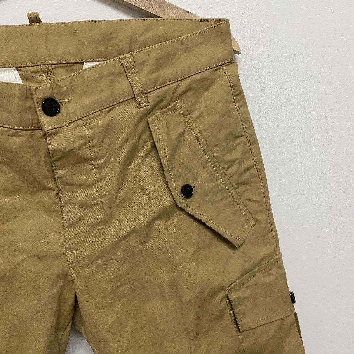 Dsquared2 × Vintage Vintage Dsquared Cargo Khaki Worker Casual Pants Size US 34 / EU 50 - 8 Thumbnail