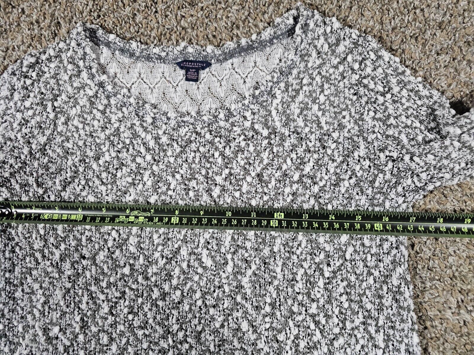 Aeropostale Aeropostale designed in NYC chunky yarn knit sweater Small Size S / US 4 / IT 40 - 4 Thumbnail