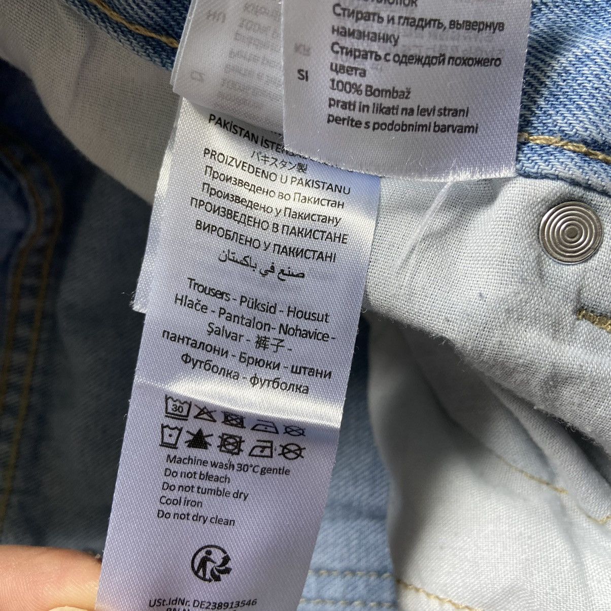 Southpole × Vintage Southpole Vintage Jeans Baggy Denim Pants Streetwear Size US 34 / EU 50 - 12 Thumbnail