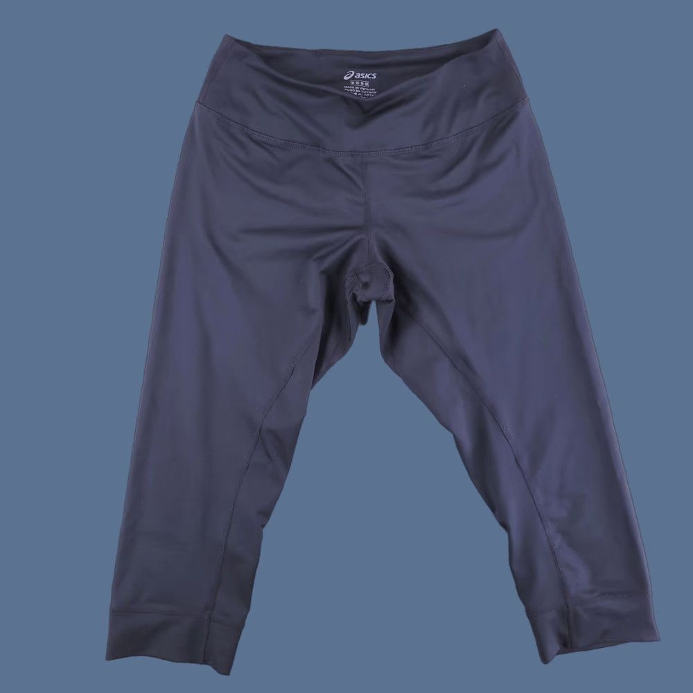 Asics ASICS Leggings Womens Medium Black Running Gym Knee Sweatpants Activewear M Womens Size 32" / US 10 / IT 46 - 1 Thumbnail