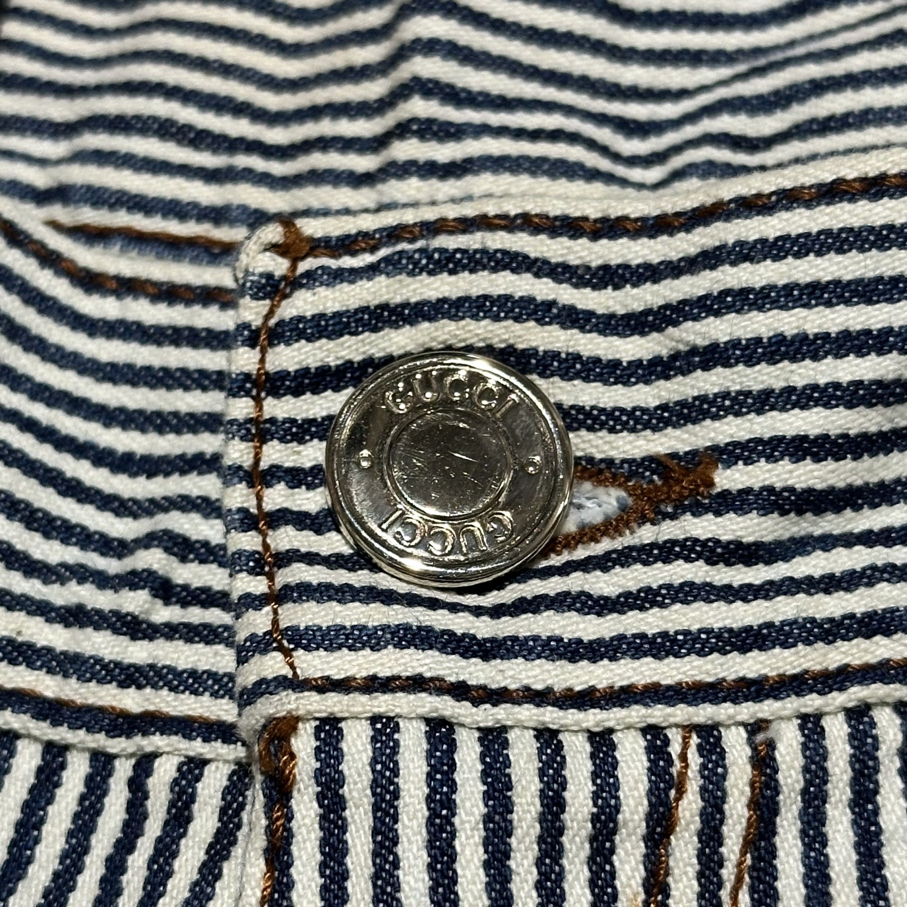 Gucci Gucci Striped Shorts Pants Size 30" / US 8 / IT 44 - 6 Thumbnail