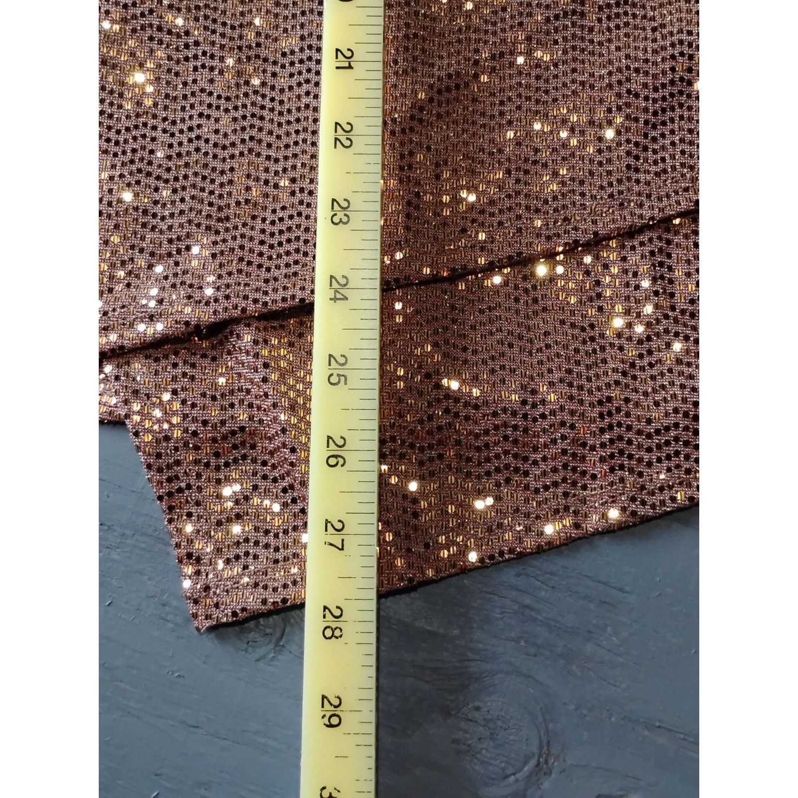 Other Millennial (Large) Pink Women's Pink Gold Short Knee Dress Size L / US 10 / IT 46 - 4 Thumbnail