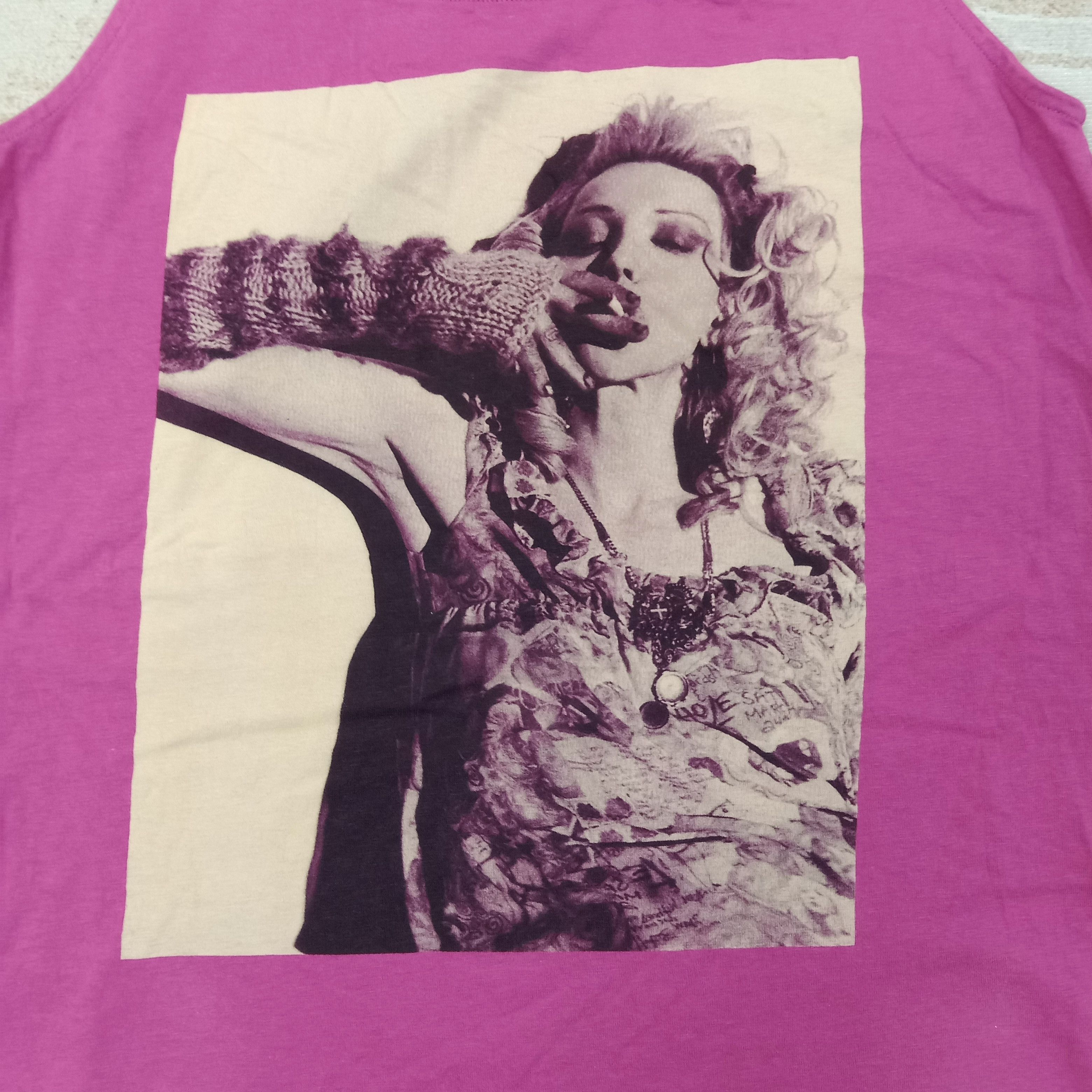 Hysteric Glamour Hysteric Glamour X Courtney Love Japan Tshirt C259N38 Size S / US 4 / IT 40 - 2 Thumbnail