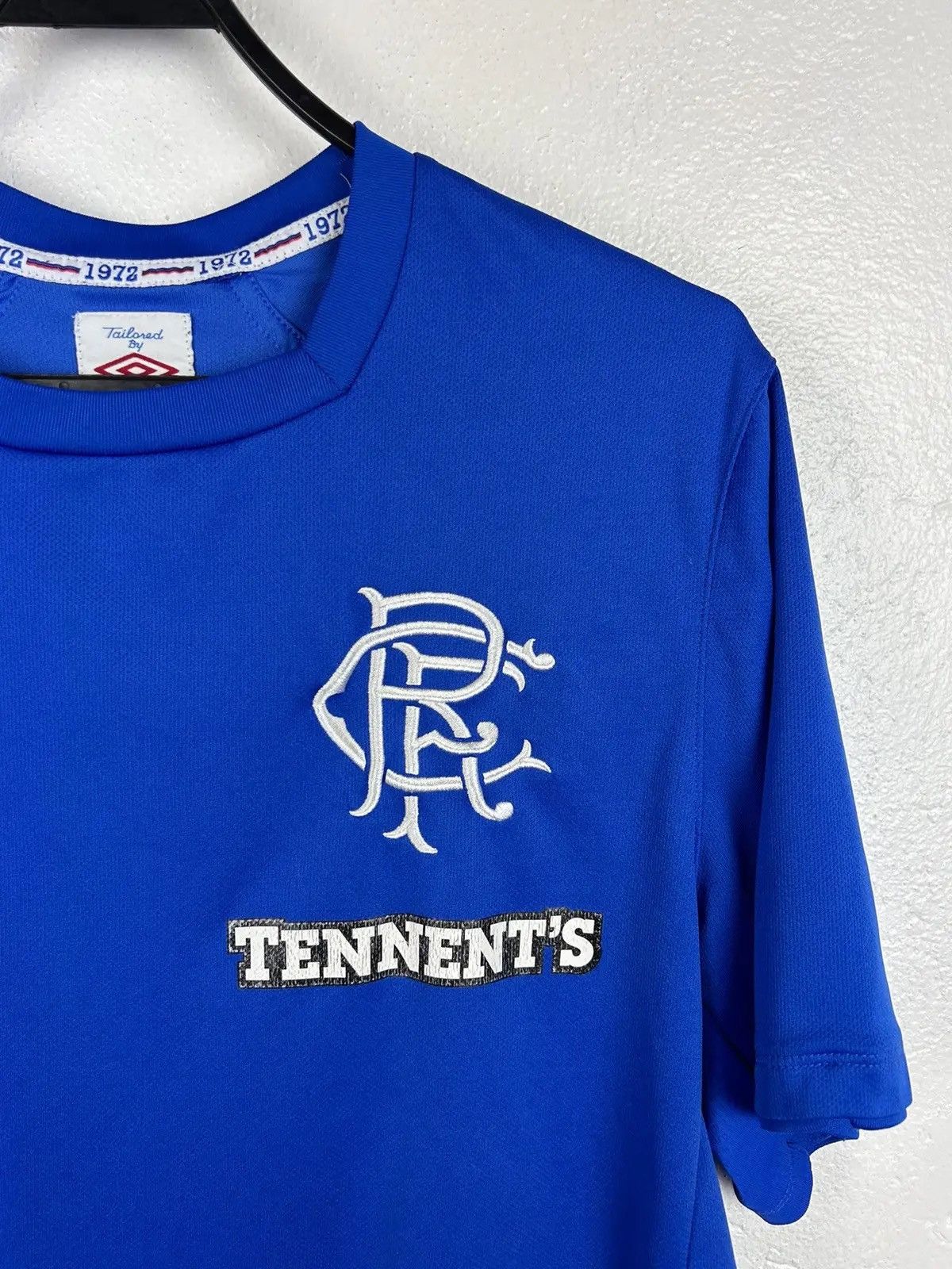 Umbro Vintage Umbro Glasgow Rangers 2011/12 Home Kit Soccer Jersey Size US L / EU 52-54 / 3 - 2 Thumbnail