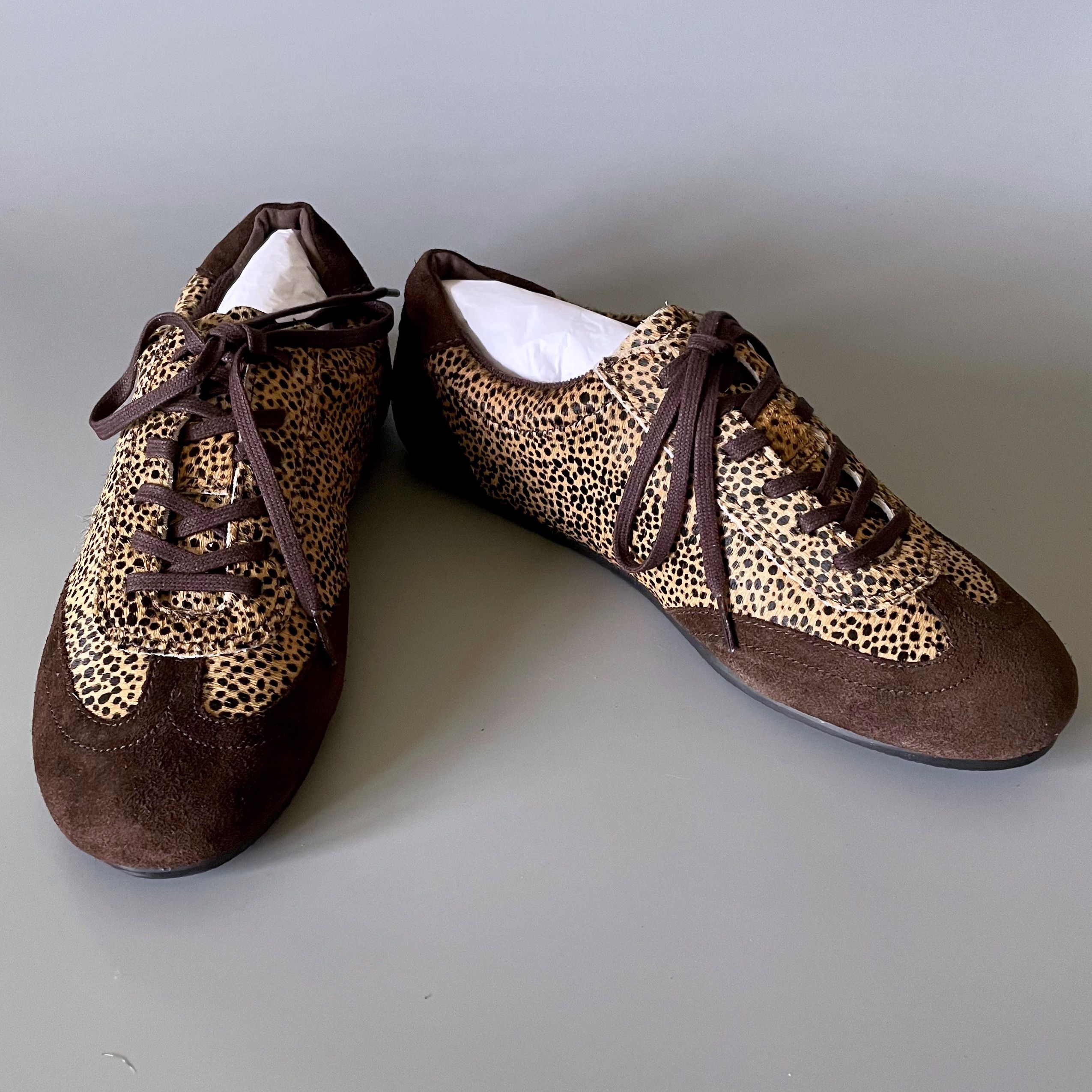 Anthropologie Anthropologie Maeve Low Profile Sneakers, Leopard Print Size US 7 / IT 37 - 10 Thumbnail
