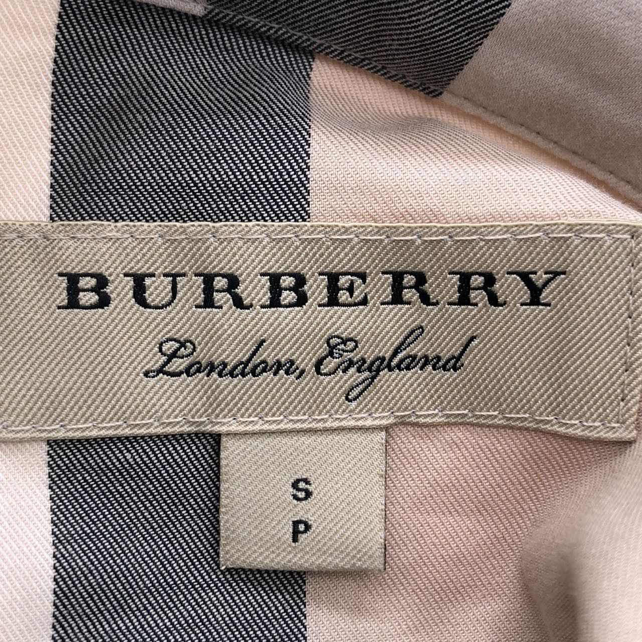 Burberry Burberry Check Regular Lapel Long Sleeve Shirt K26WX Size US S / EU 44-46 / 1 - 5 Thumbnail