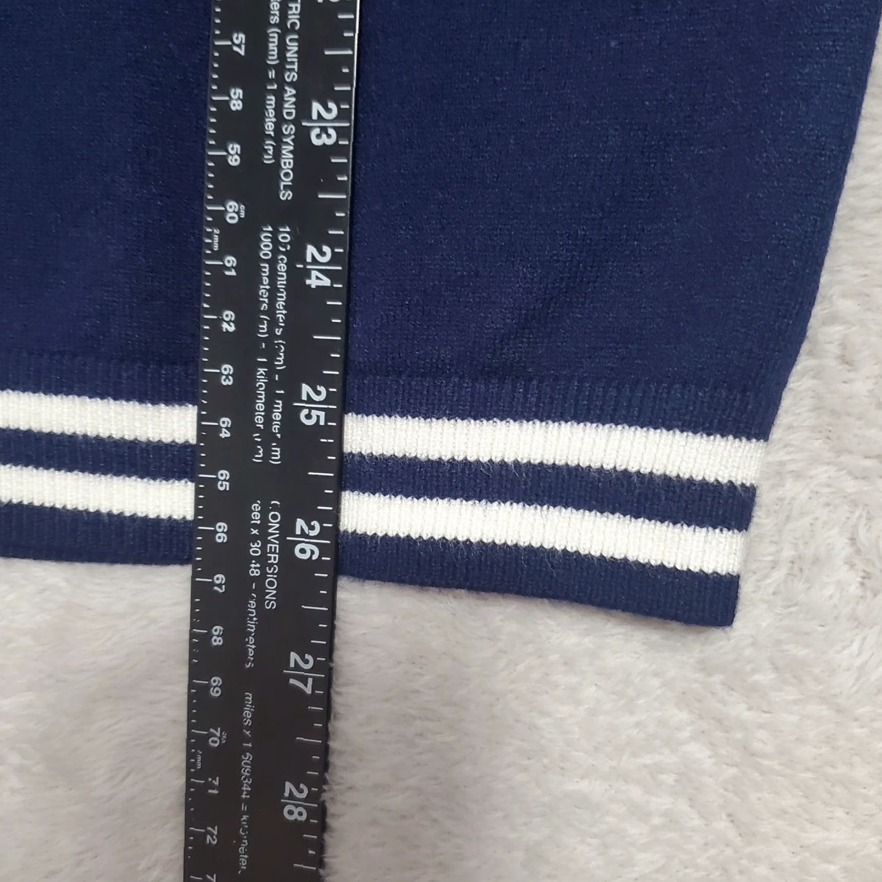 Vintage Lillusory Womens Sweater S Blue V-Neck Pullover Preppy Tenniscore Old Money Size S / US 4 / IT 40 - 7 Thumbnail