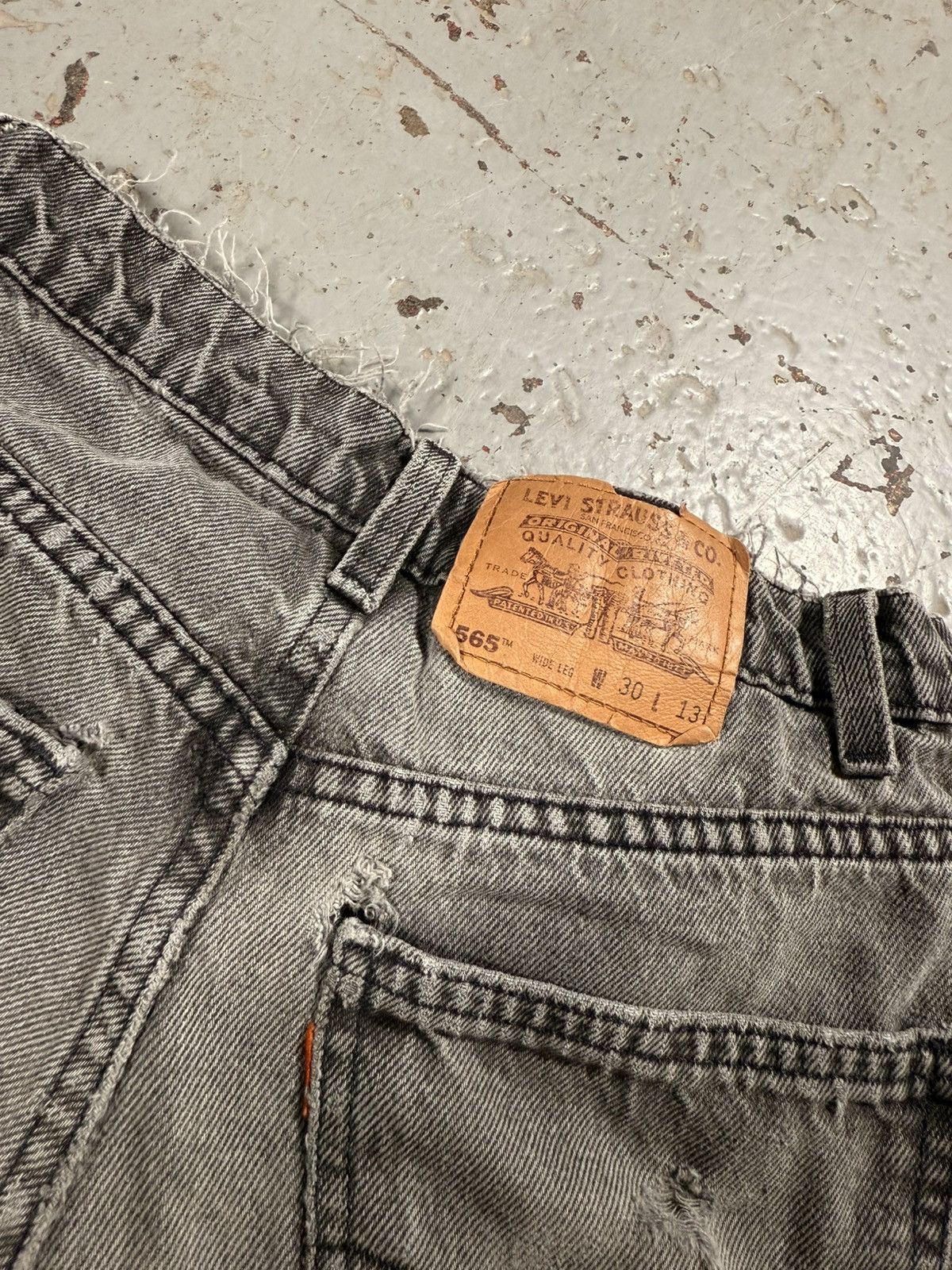 Evisu No.3 Baby Blue Daicock Raw Denim Jean
