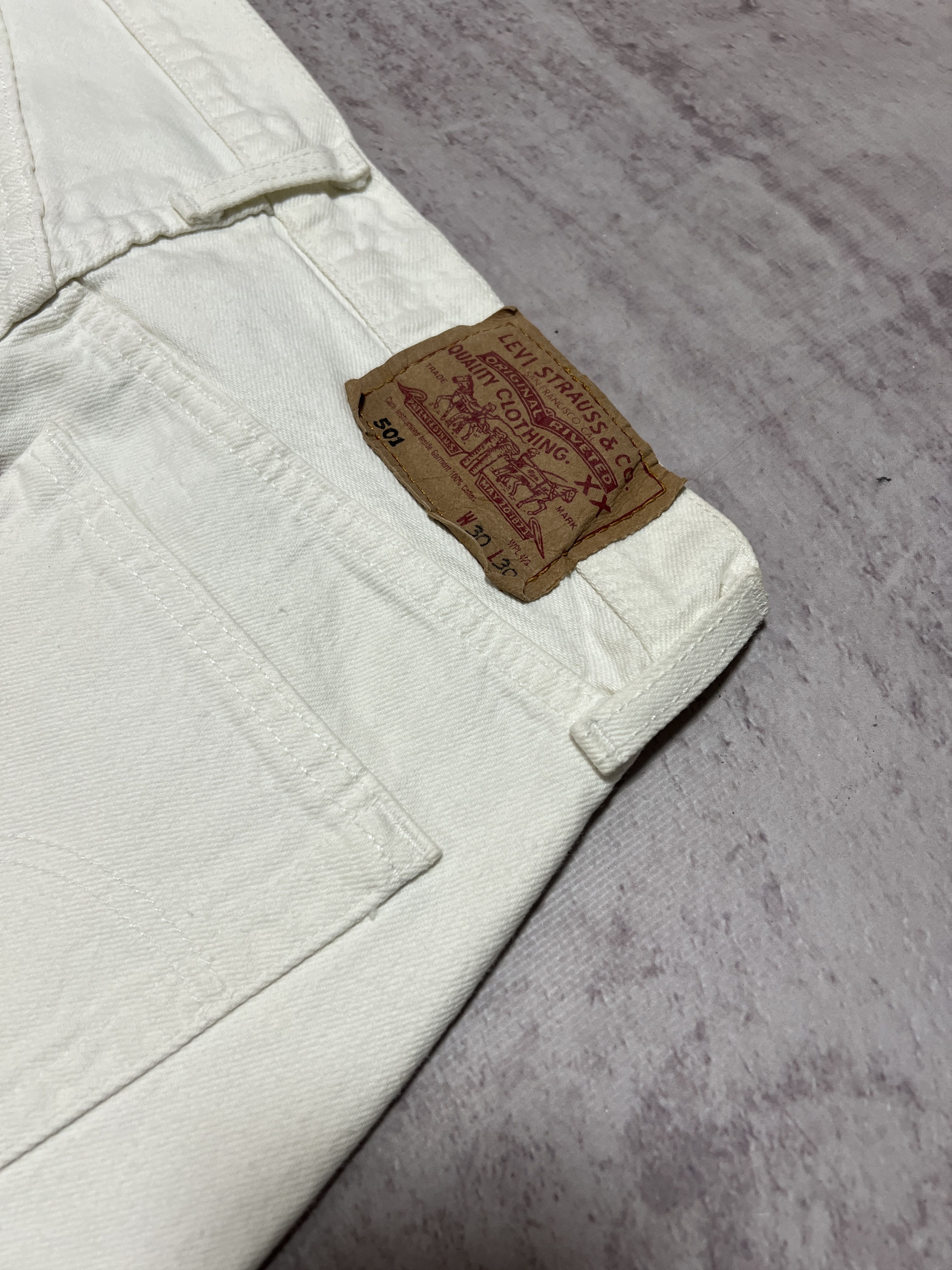 Levi's Levis Vintage 501 Denim Jeans Size 30x30 Size US 30 / EU 46 - 3 Thumbnail
