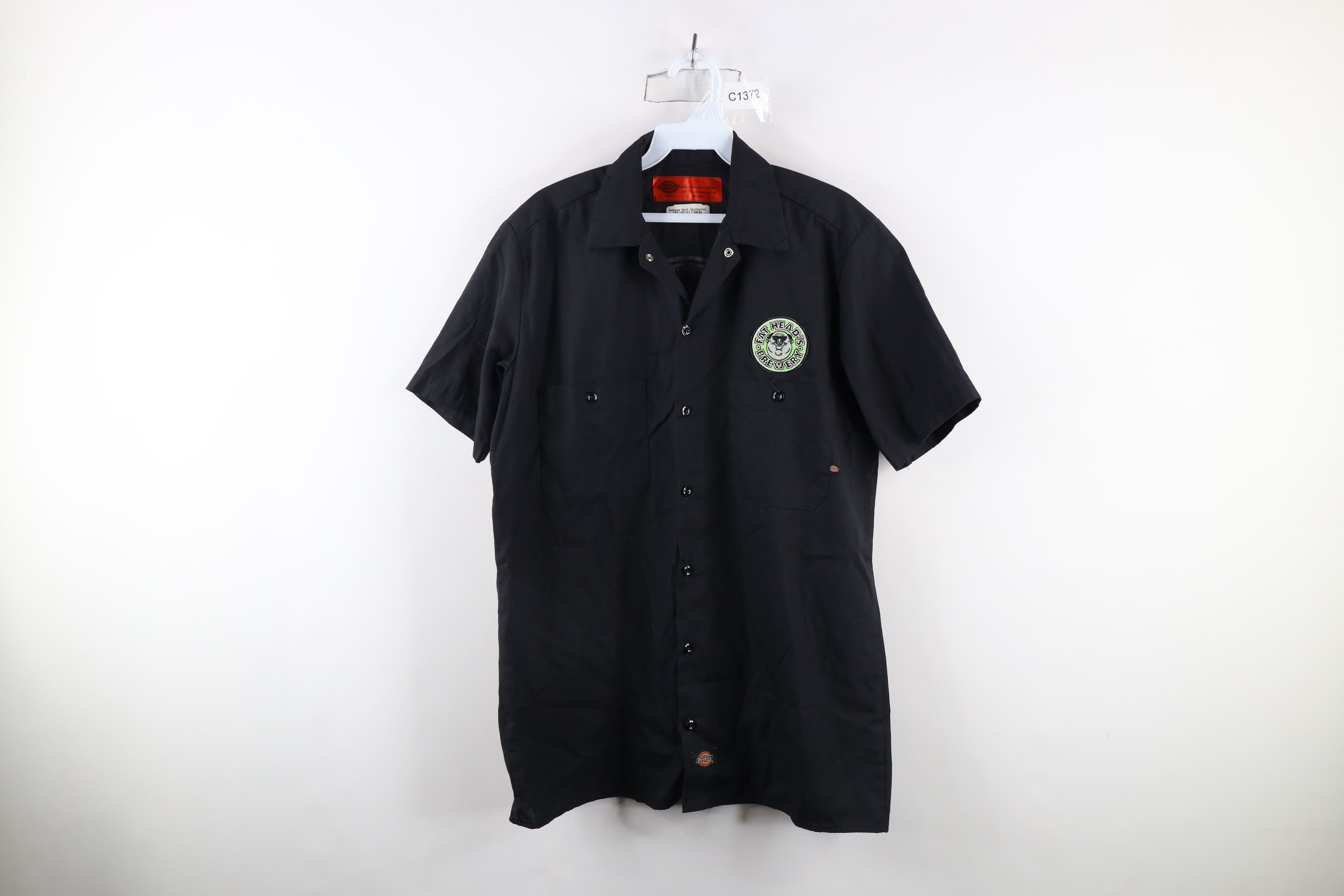 Dickies × Vintage Vintage Dickies Heads Brewery Mechanic Button Shirt Black Size US S / EU 44-46 / 1 - 1 Thumbnail
