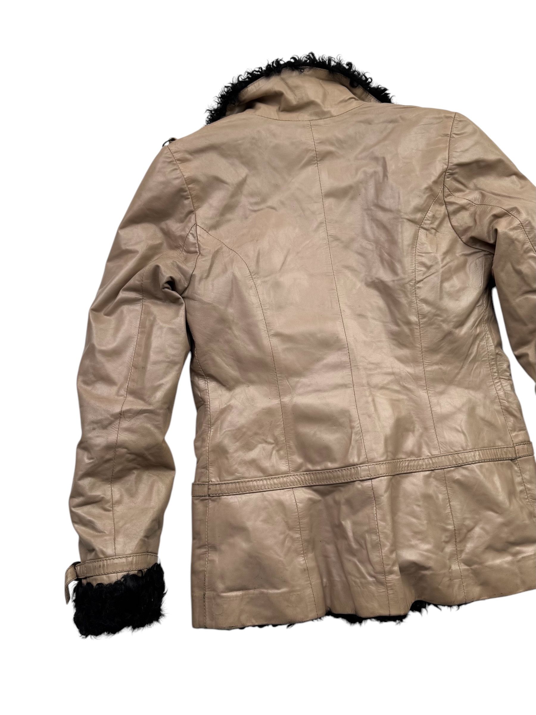 Japanese Brand Vintage Real Sheepskin Coat W120(V9) Size XS / US 0-2 / IT 36-38 - 9 Thumbnail