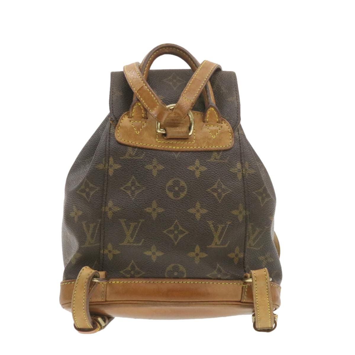 Louis Vuitton LOUIS VUITTON Monogram Montsouris PM Backpack M51137 Size ONE SIZE - 3 Thumbnail