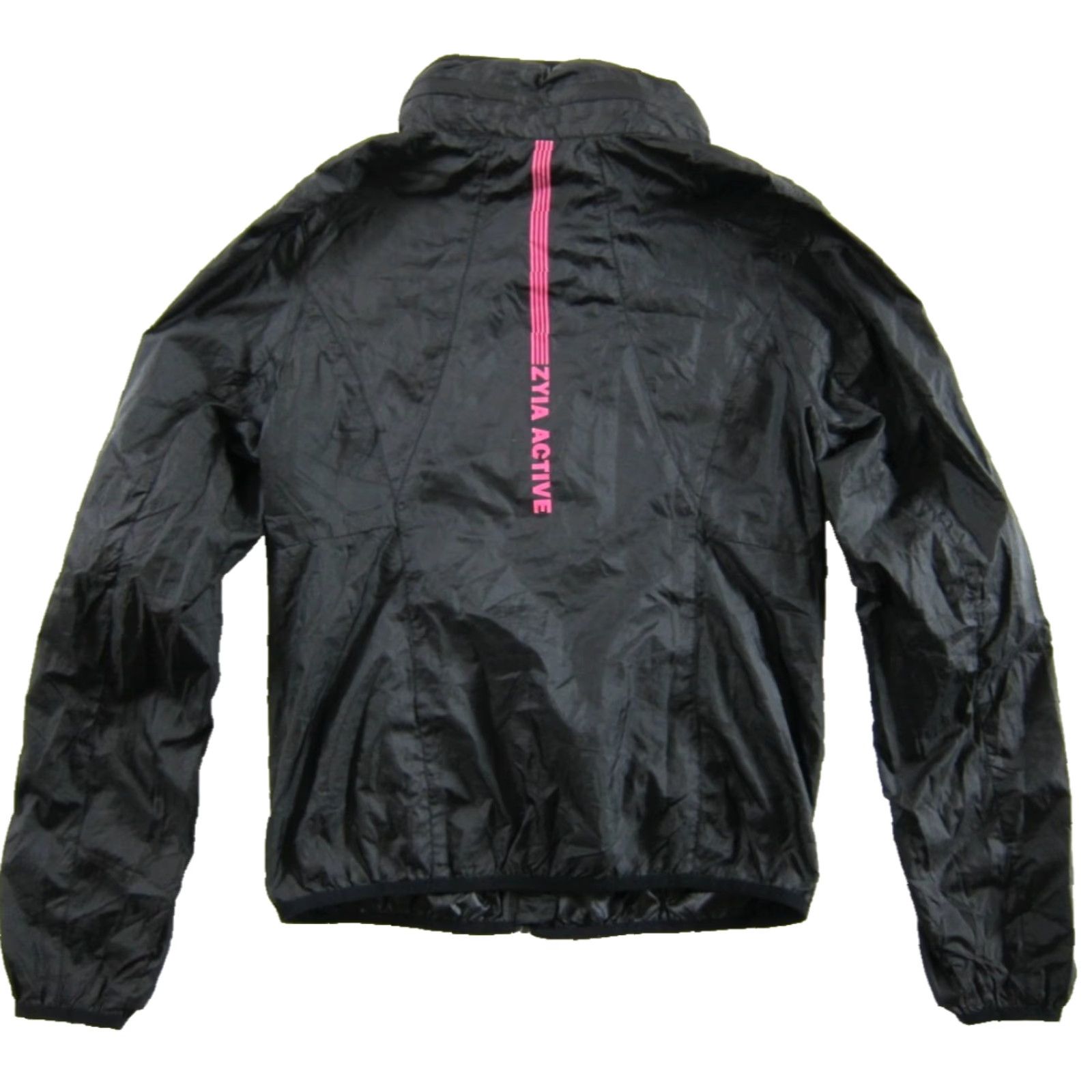 Pinko ZYIA Active Windbreaker Jacket Women XS Black Lightweight Full Zip Hooded Windbreaker Jacket Women XS Black - Size XS / US 0-2 / IT 36-38 - 2 Thumbnail