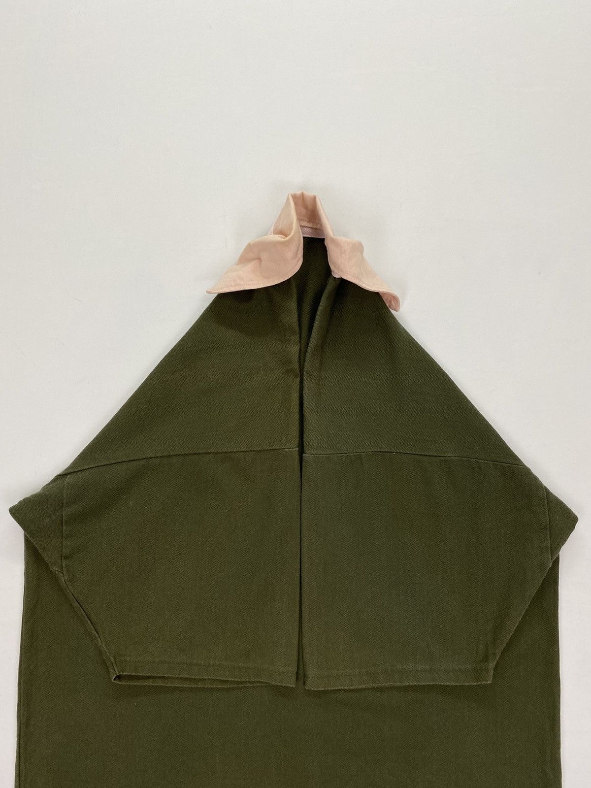 Japanese Brand Larry PGC By Progetto Herringbone Twill Shirt Size US M / EU 48-50 / 2 - 6 Thumbnail