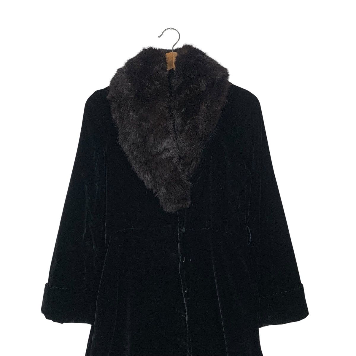 Other Luvia By Aoyama Arisa Faux Fur Velvet Coat Size S / US 4 / IT 40 - 2 Thumbnail