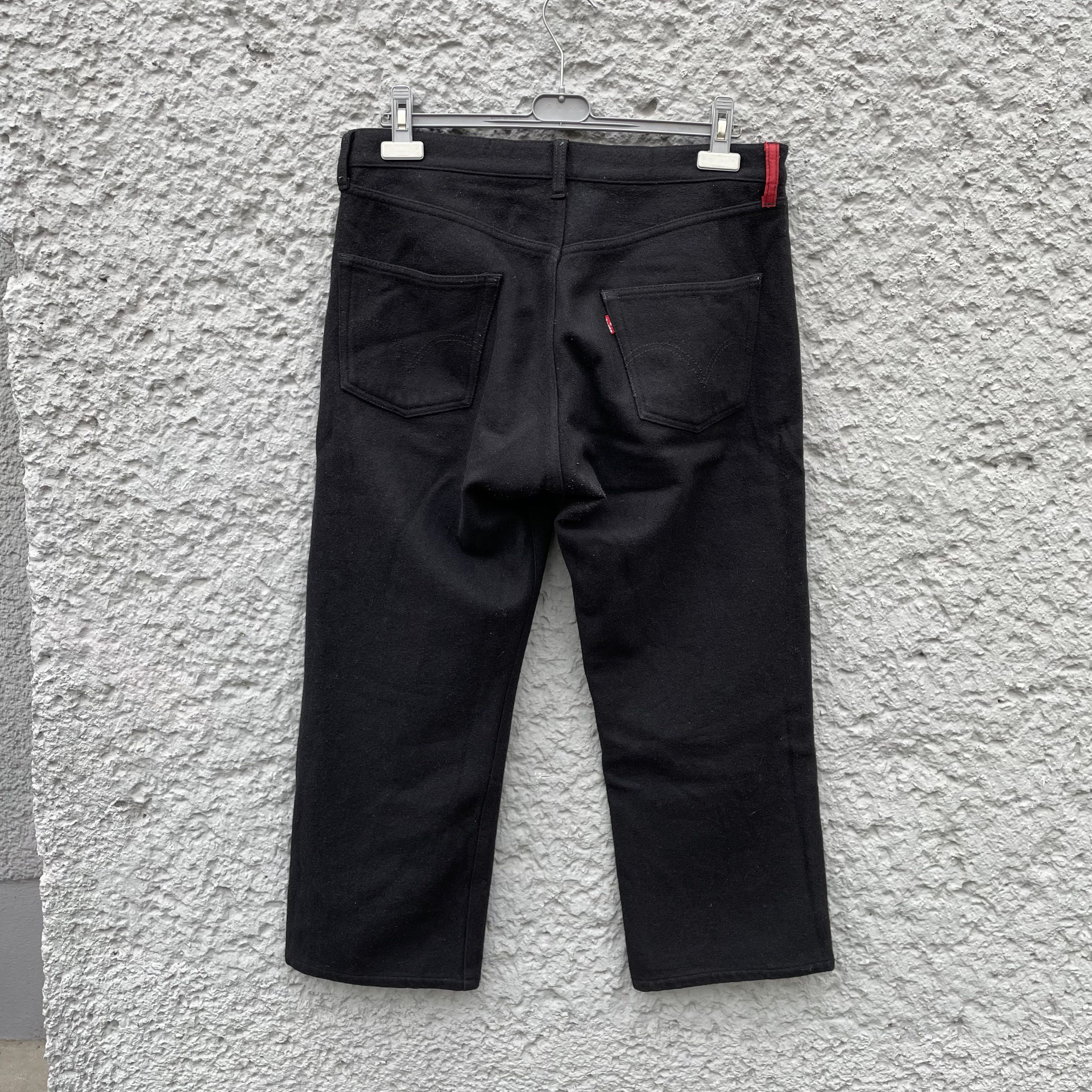 Comme des Garcons CDG Junya Watanabe Man x Levis Black Trousers Pants F/W03 Size US 32 / EU 48 - 2 Thumbnail