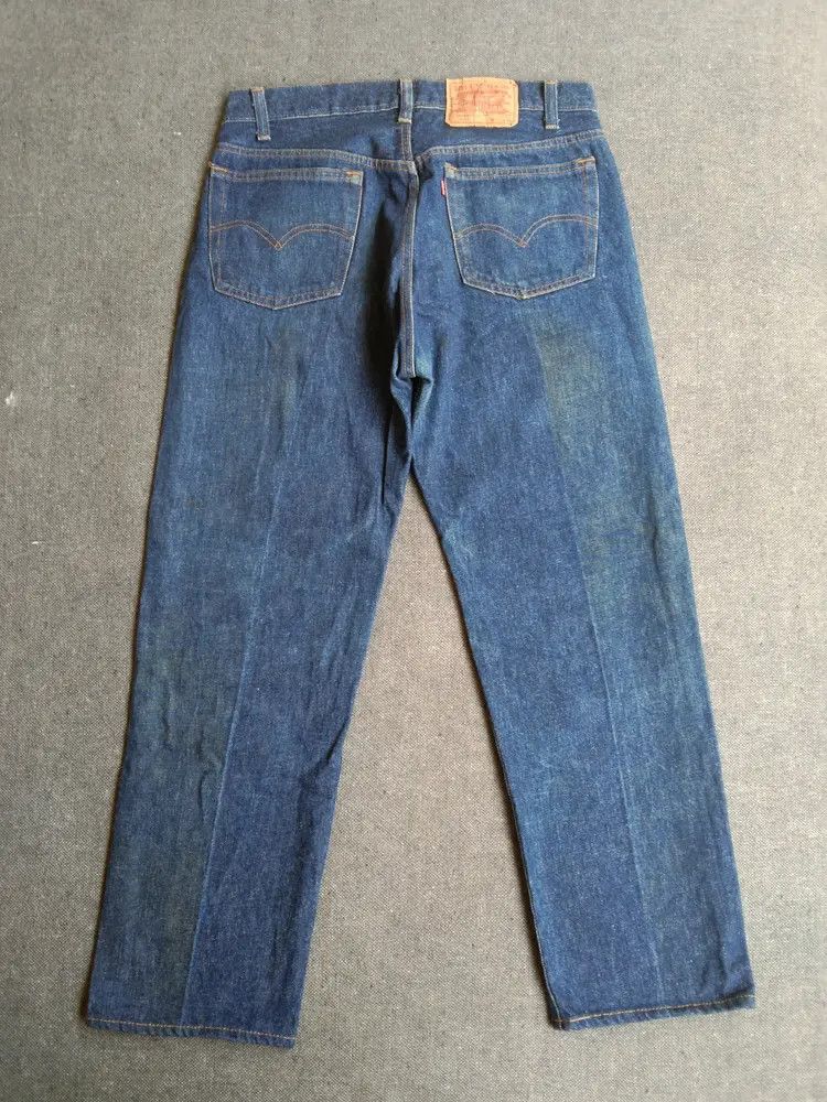 Levi's × Vintage 80s Vintage Levis 501 Made In USA 31x28 Size US 31 - 2 Thumbnail