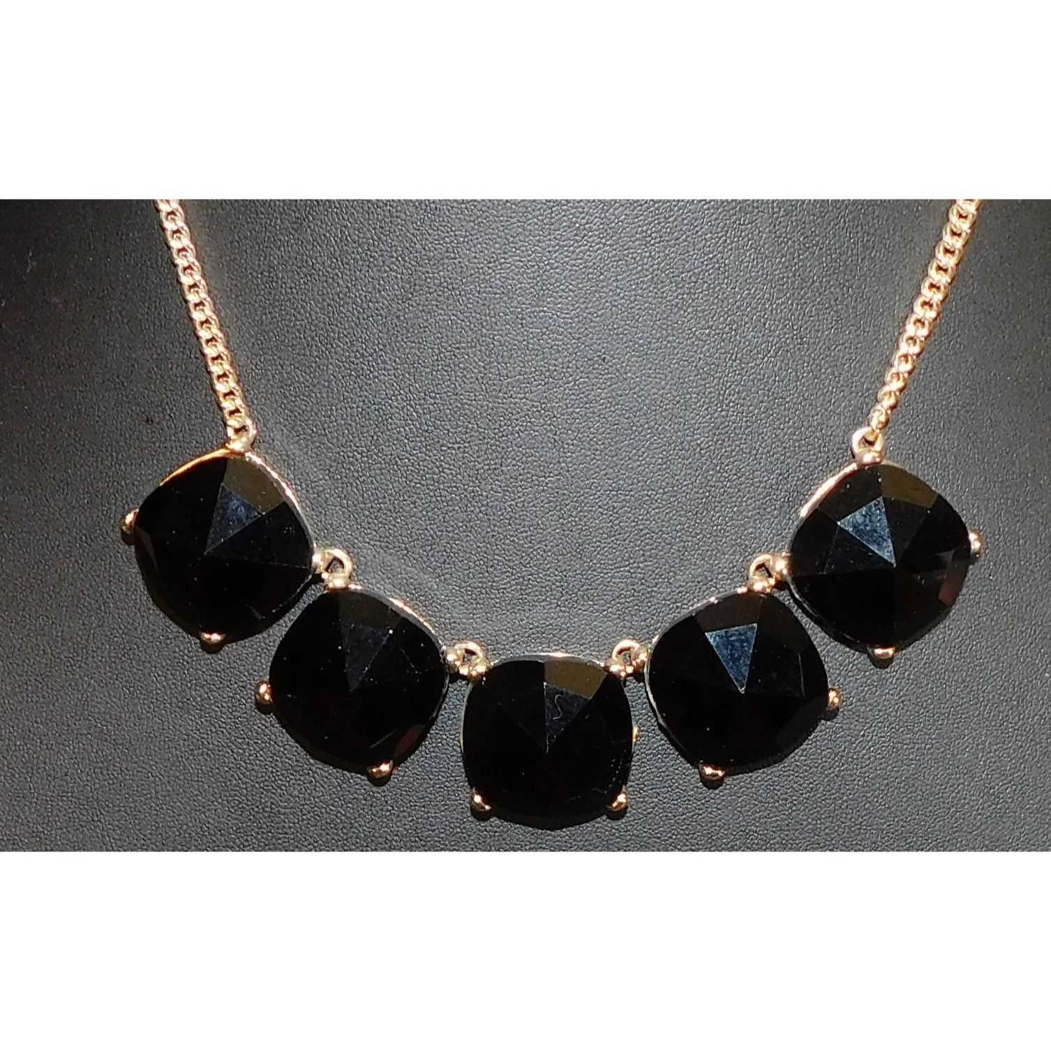 Other The Limited Corporate Goth Black And Gold Tone Statement Nec Size ONE SIZE - 4 Thumbnail