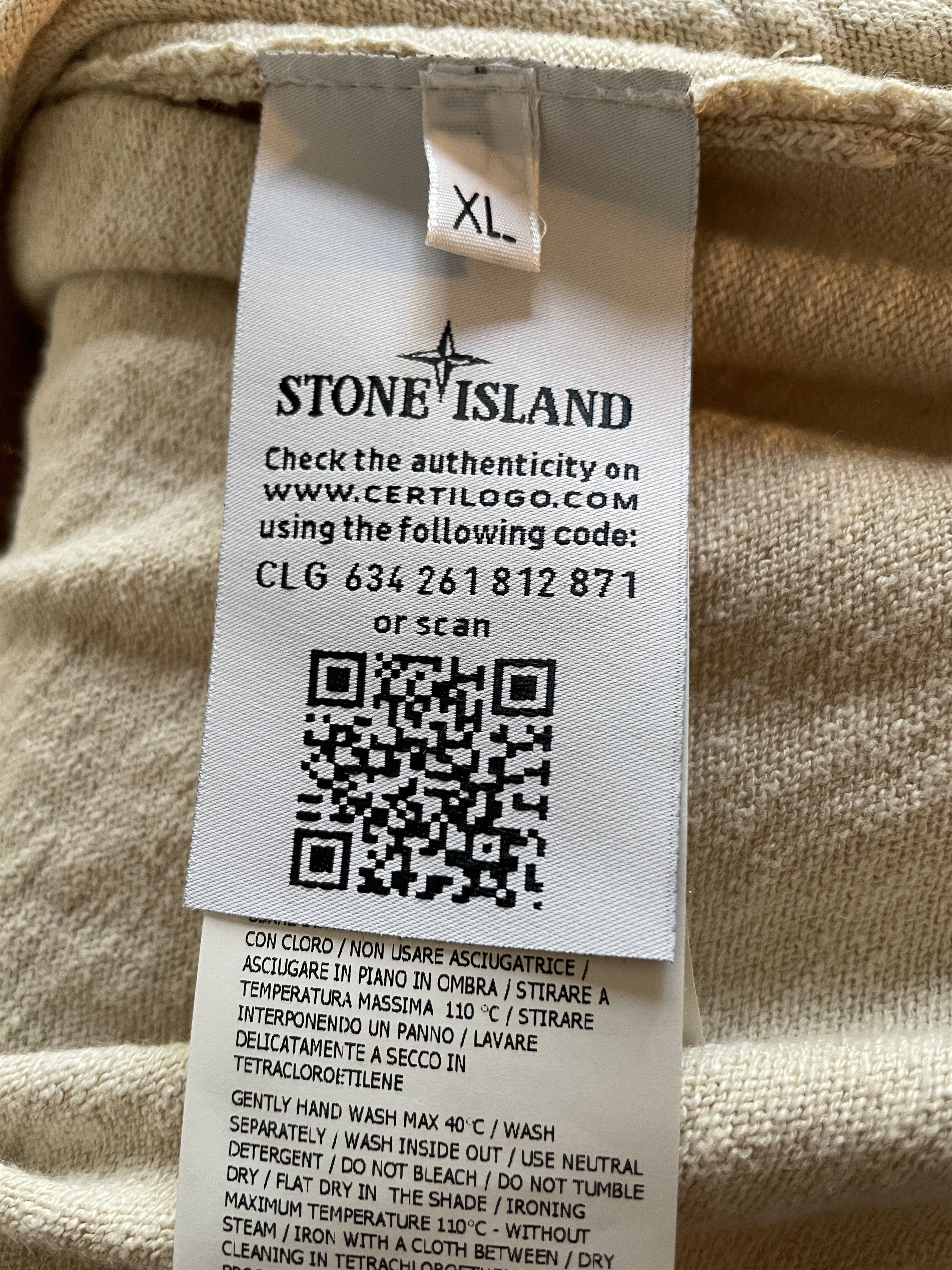 Stone Island Knit Crewnceck Size US XL / EU 56 / 4 - 5 Thumbnail