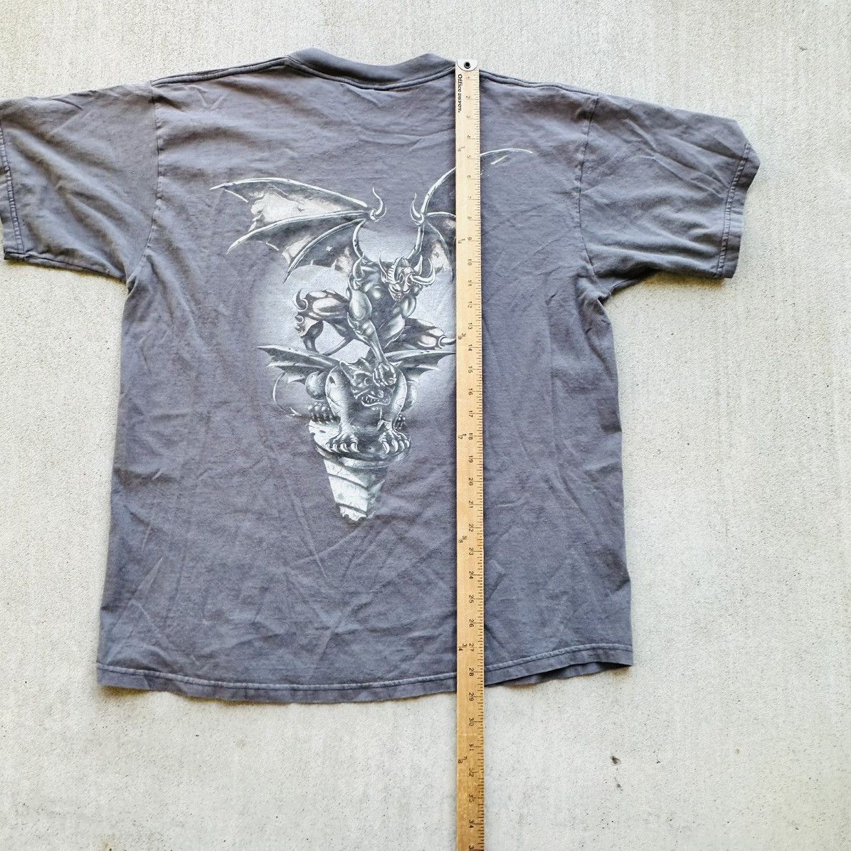 Tultex Vintage Guardians Pacific Islands T Shirt Gargoyle Graphic Size US XL / EU 56 / 4 - 6 Thumbnail