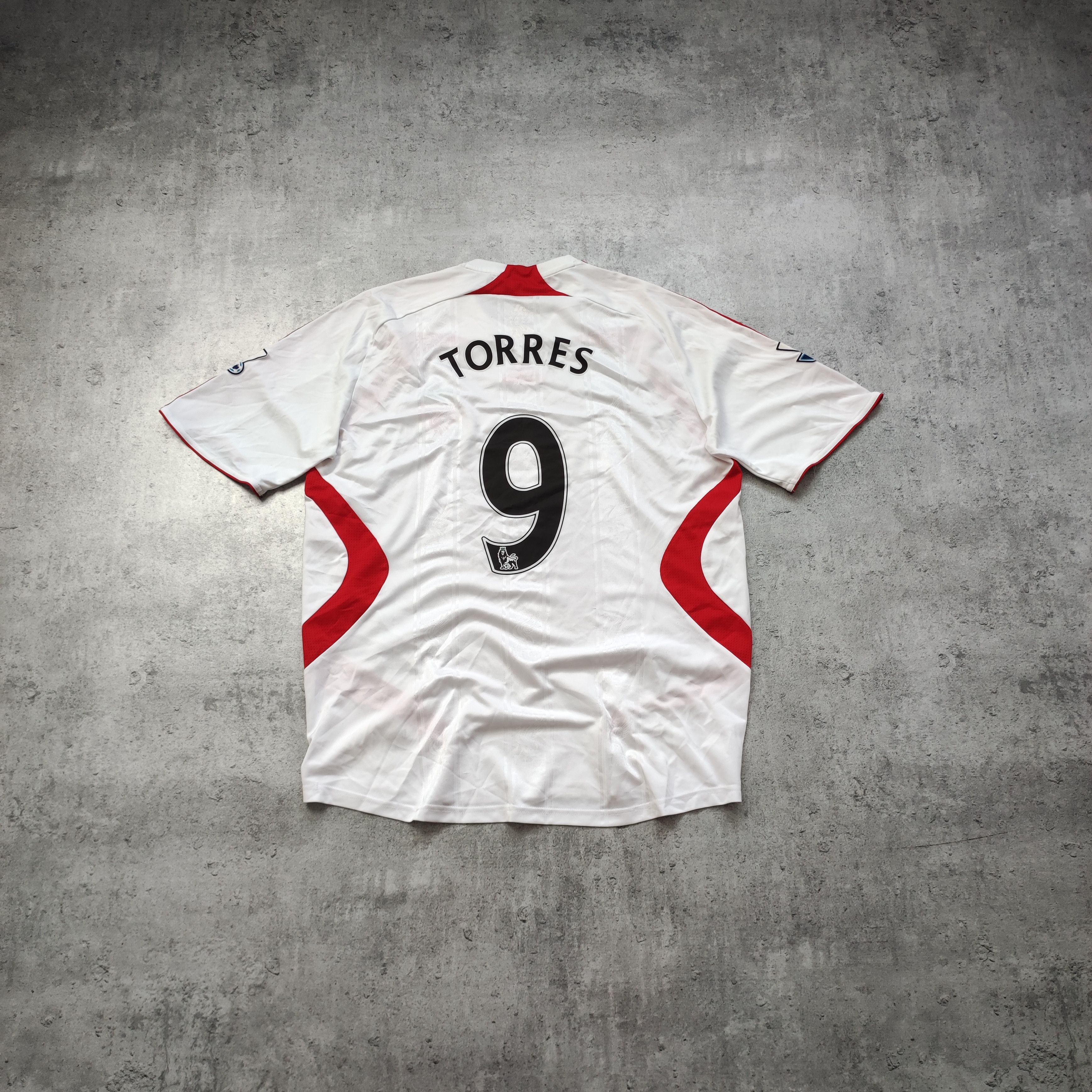 adidas - あちゅ　サッカーウェア　アディダス　LIVERPOOL TORRES Liverpool FC 2011-12 Home Long Sleeve Soccer Jersey TORRES