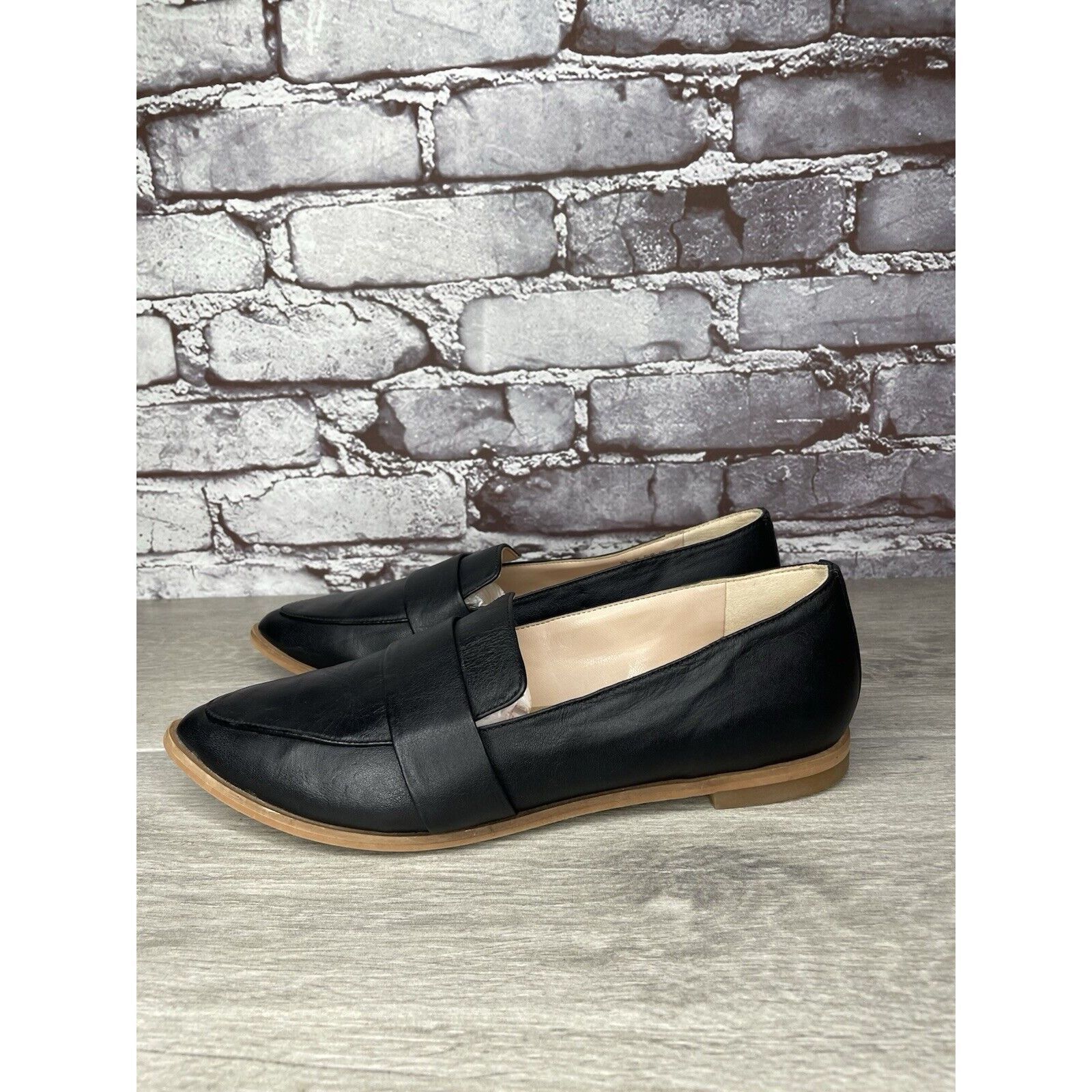 Other Dr. Scholls Original Collection Ashah Black Leather Pointed Size US 7.5 / IT 37.5 - 1 Thumbnail