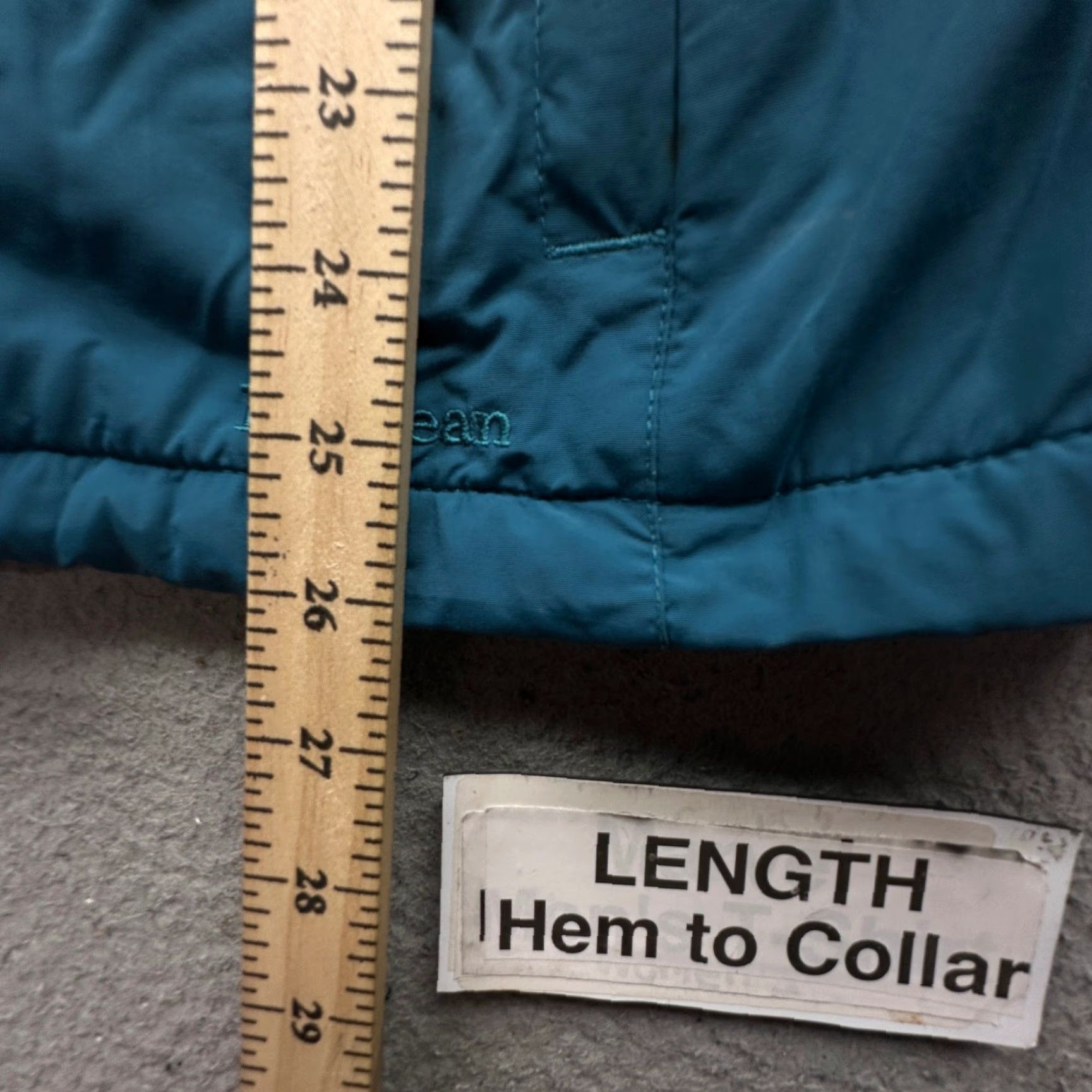 Vintage LL Bean GBP9 Fleece Lined Full Zip Jacket Womens Small Snap Blue Pockets Shirt? Size S / US 4 / IT 40 - 4 Thumbnail