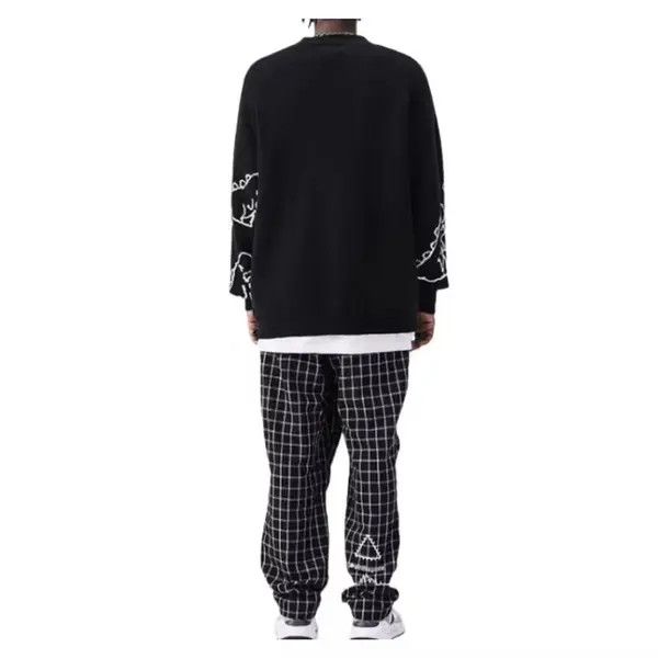 VIBE Dinosaur Graphic Knit Cardigan Sweater Size US M / EU 48-50 / 2 - 3 Thumbnail
